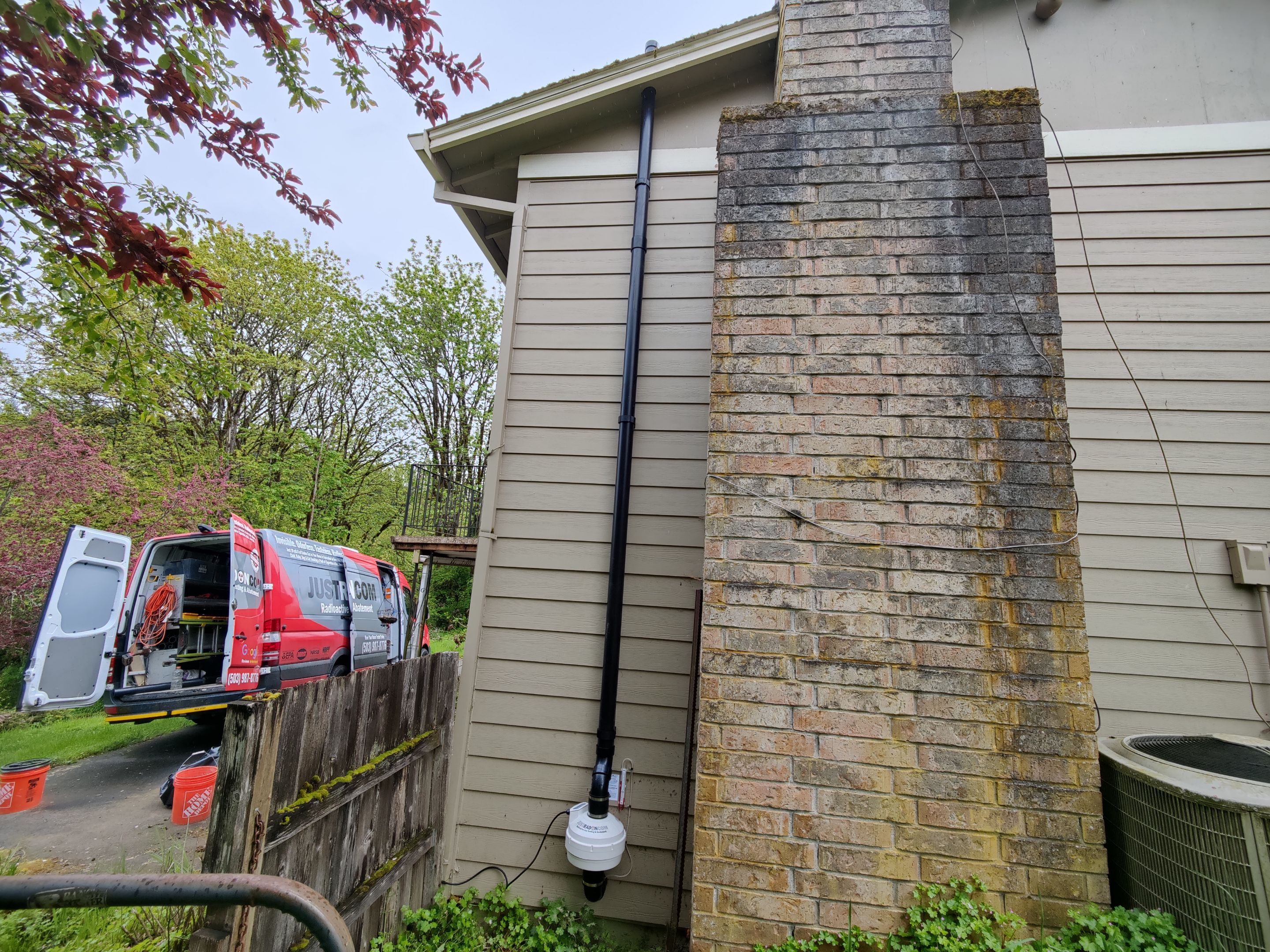 Subslab Radon System by JustRadon.Com