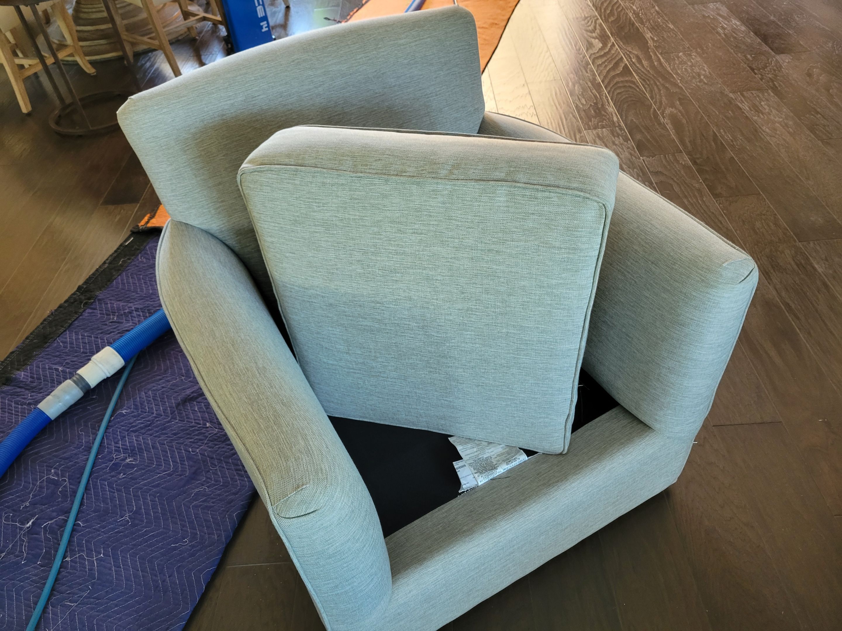 Removing Water Stains from Upholstery by Ardent Carpet Restore LLC