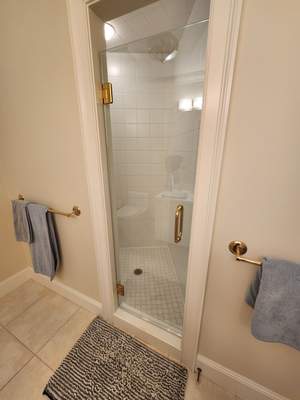 Multiple Frameless Shower Doors