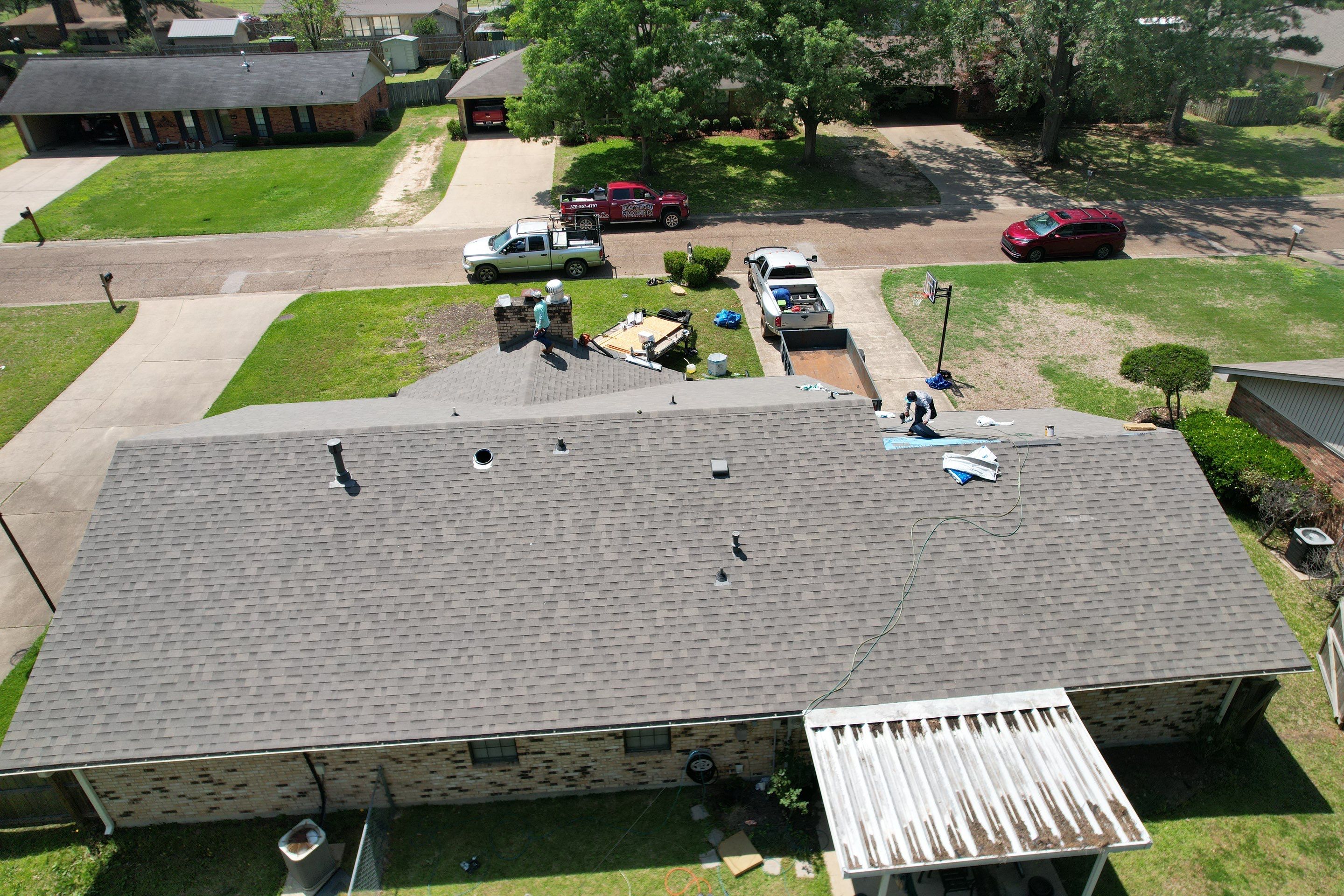 Residential Shingle Reroof using Malarkey Vista by Hostetler Roofing