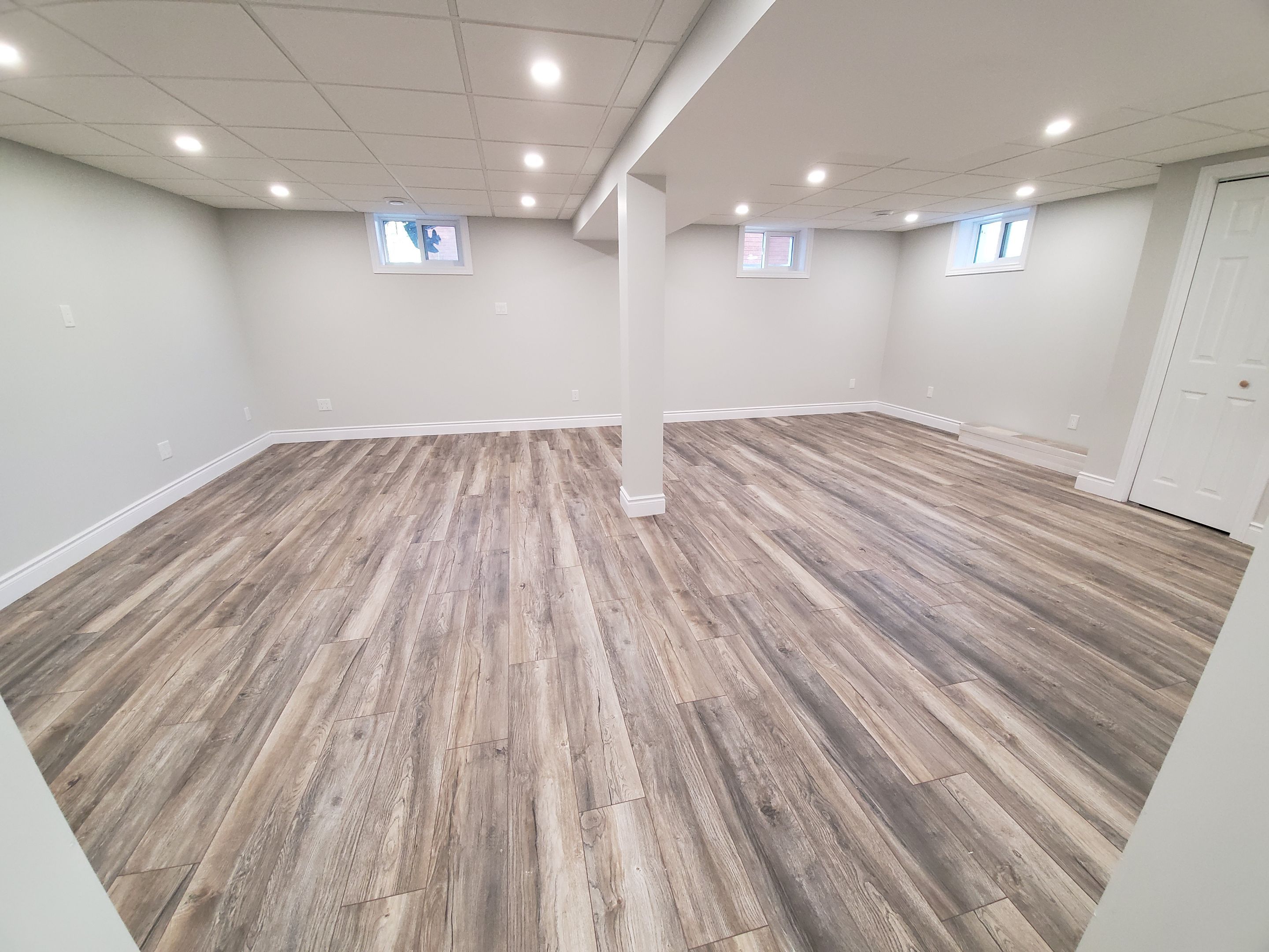 Basement Renovation by Impact Construction Sudbury