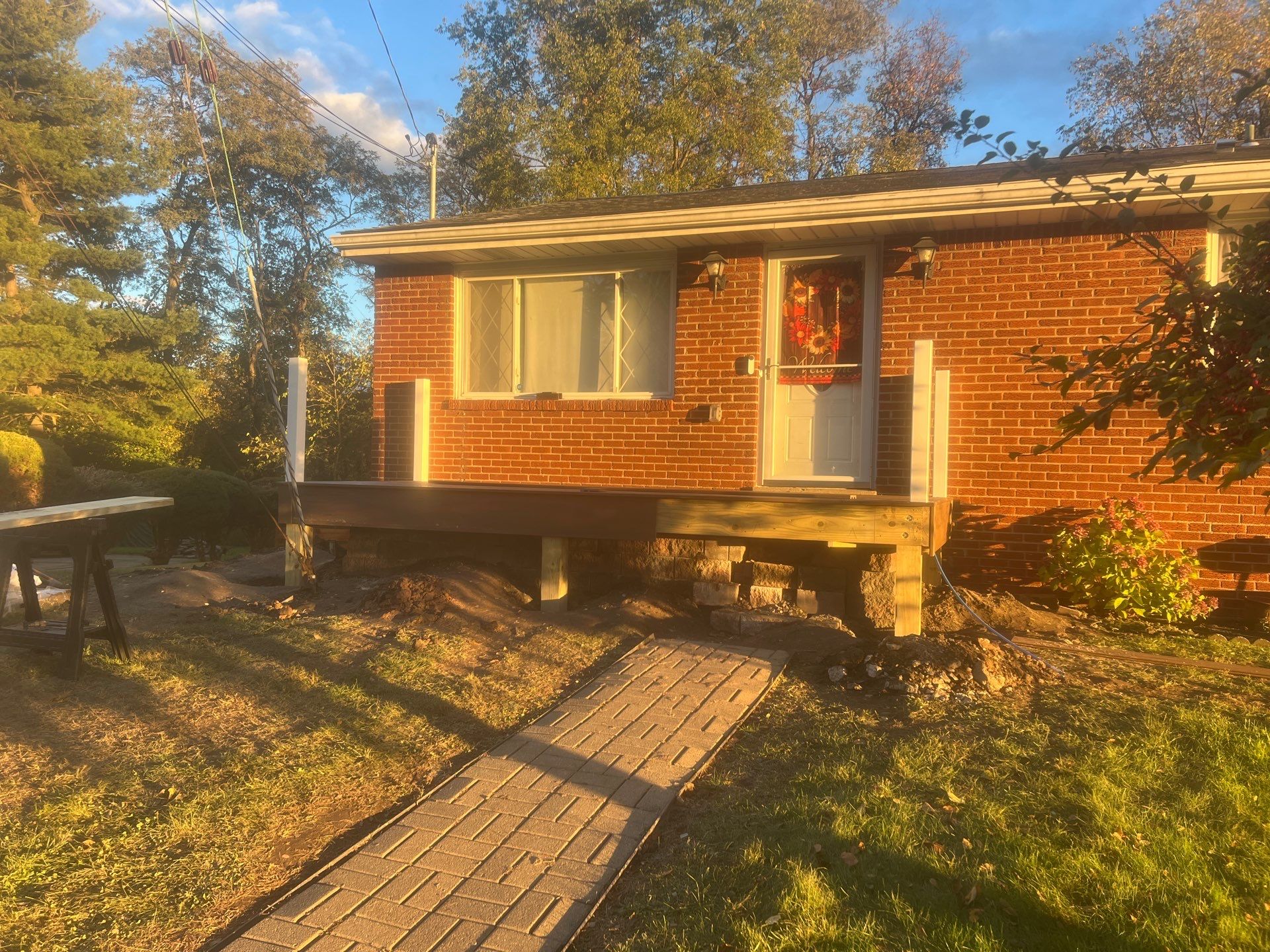 Deck and roof replacement  by Cousins Roofing Siding & Decks