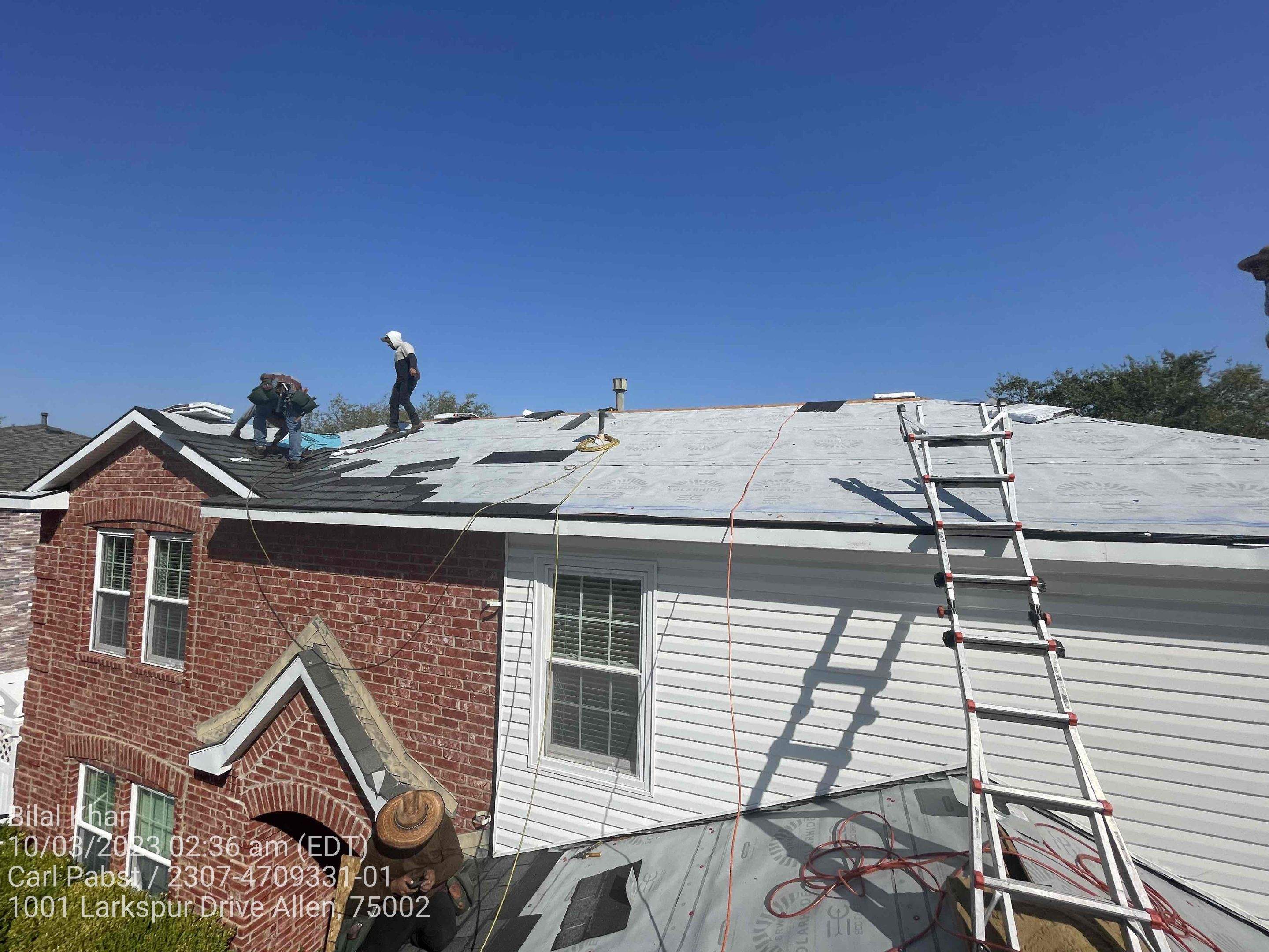 Project in Allen by Zeus Exteriors
