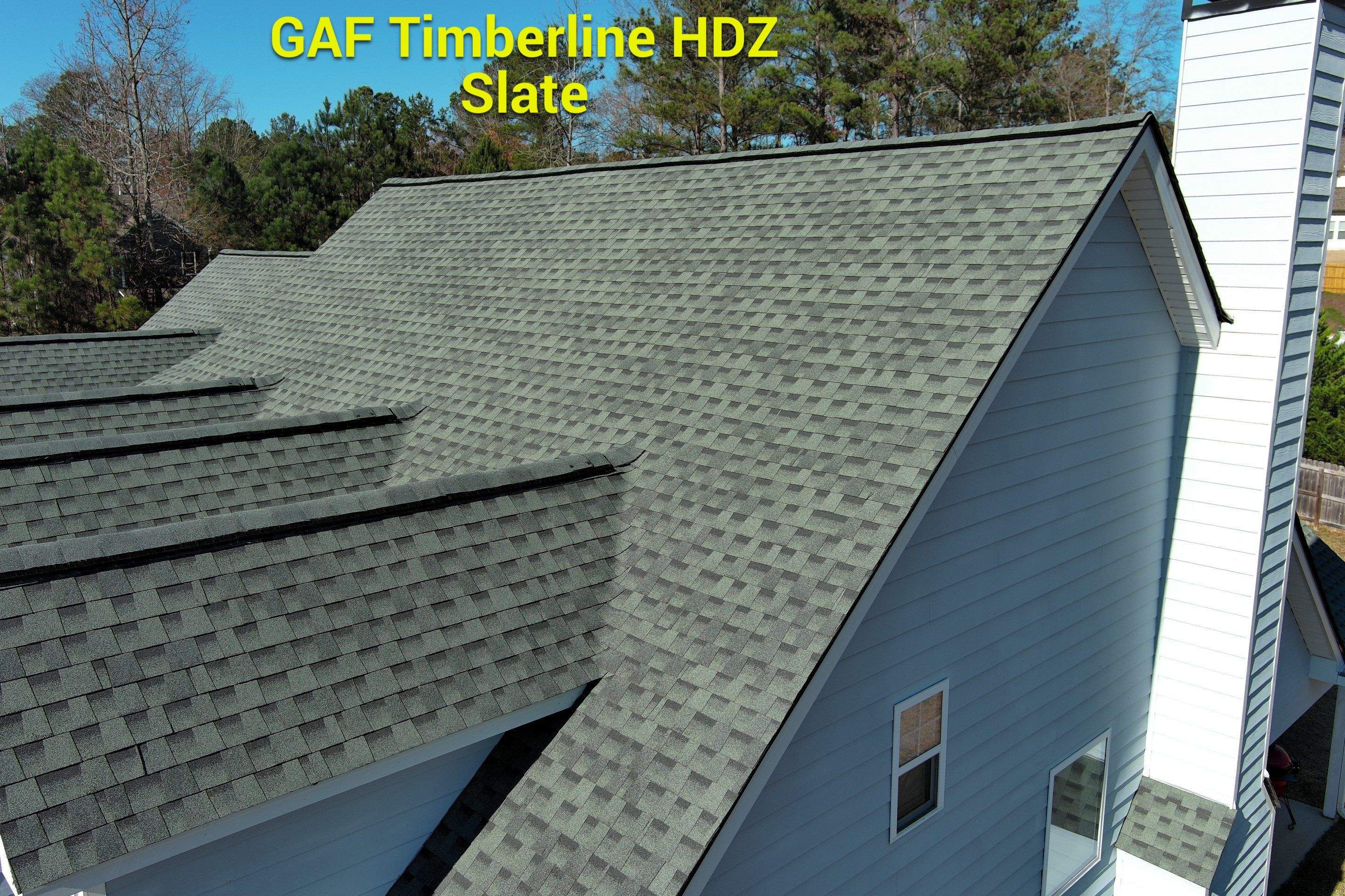 New roof installation and shingle colors by Rhino Restoration