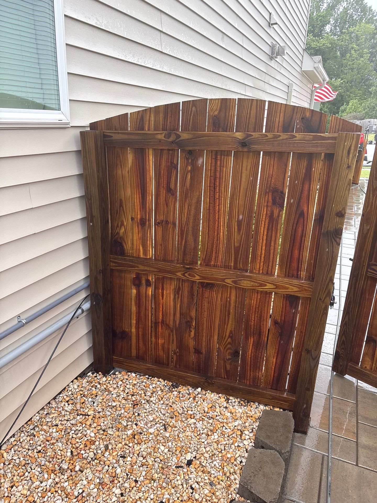 Fence using Wood Sealant by DuraSeal