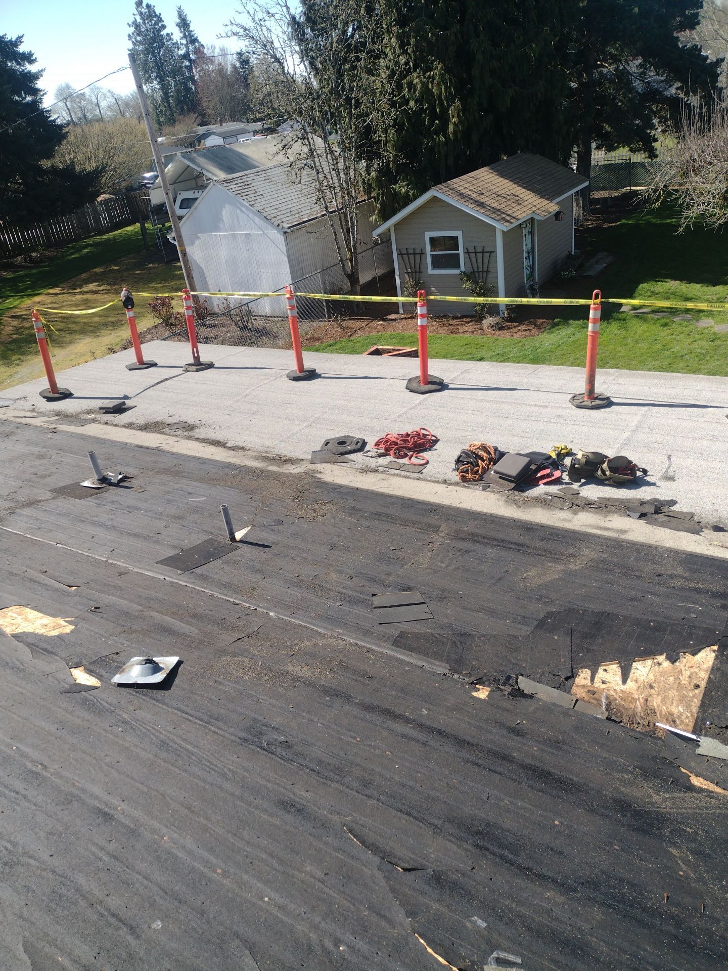 Residential Roofing Installation using IKO Dynasty (Color: Granite Black) by Orezona Building & Roofing Company, Inc.