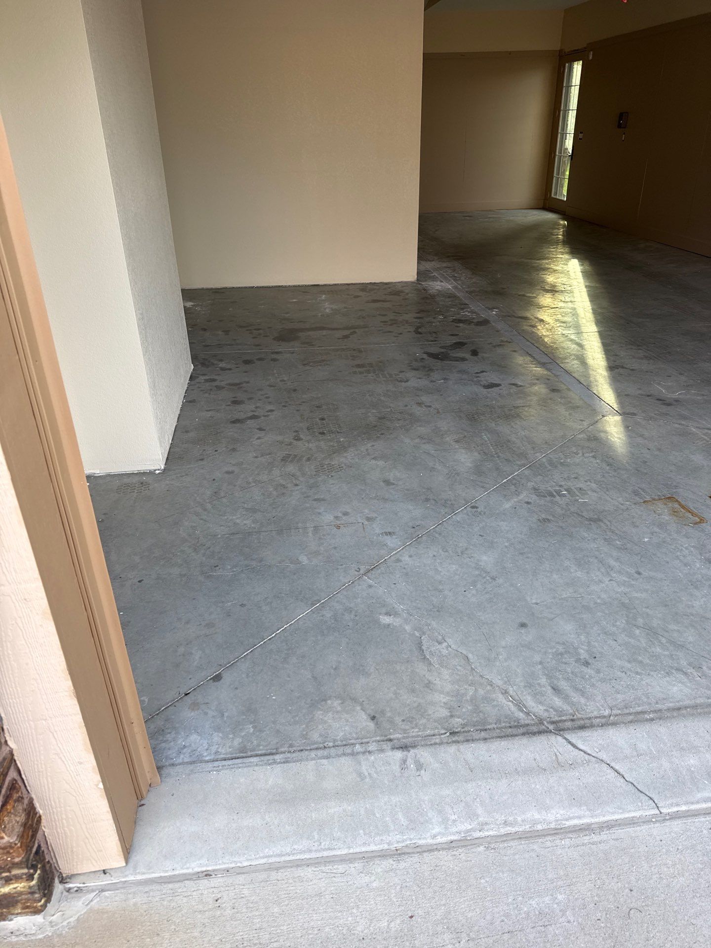 Basement Flake Floor Coating Installation in Johnston by Revival Concrete Coatings