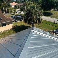 26ga 1" Nail-Strip Mill Finish  by Total Roofing System The Metal Roof Experts