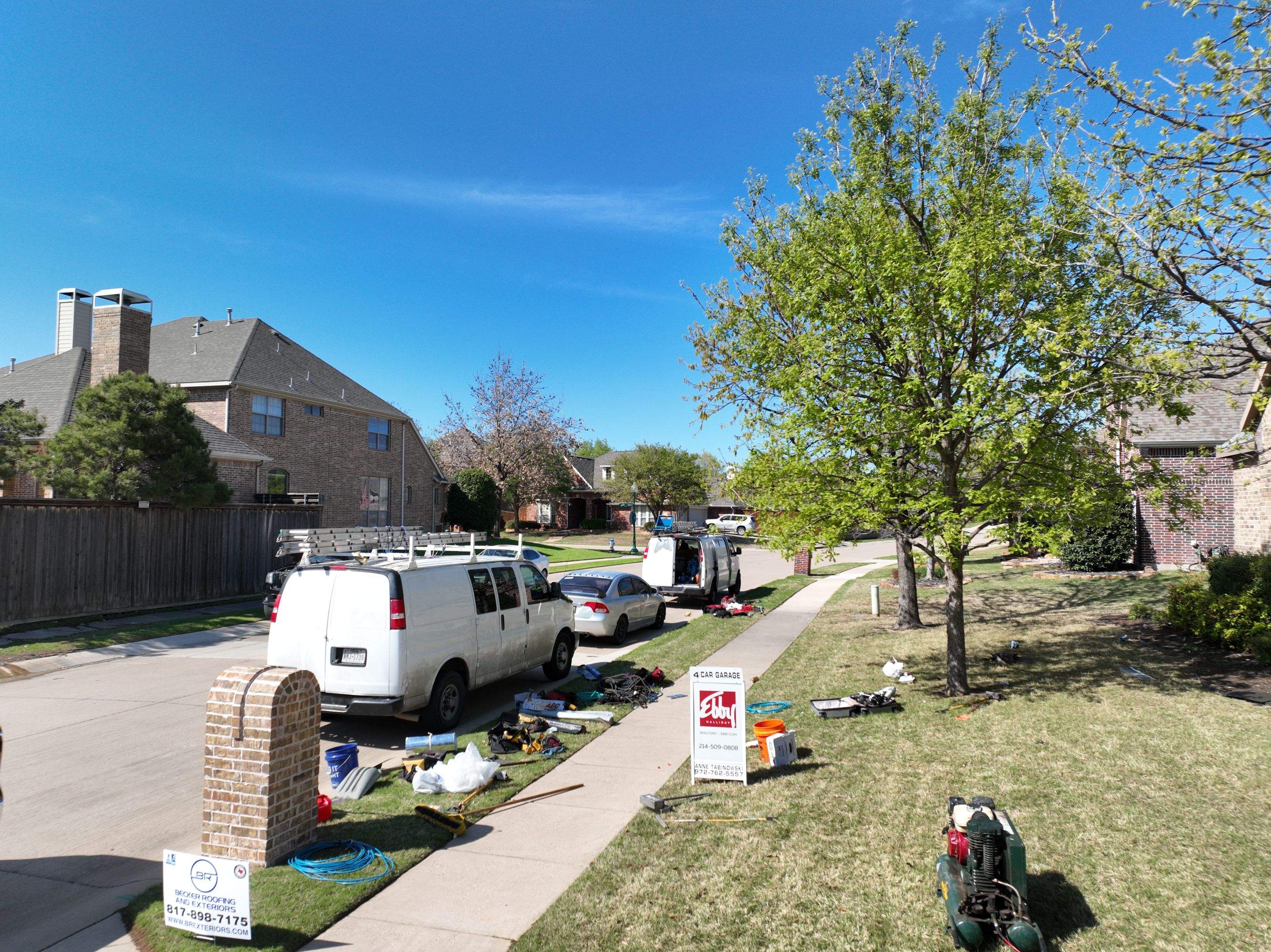 Residential Roofing Installation using Iko Dynasty by Becker Roofing and Exteriors