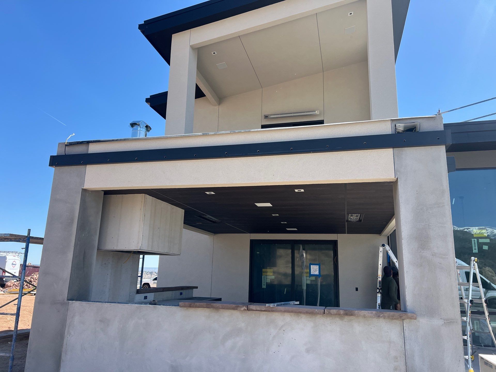 Motorized Screens using Progressive MagnaTrack Screens by Outdoor Solutions Colorado