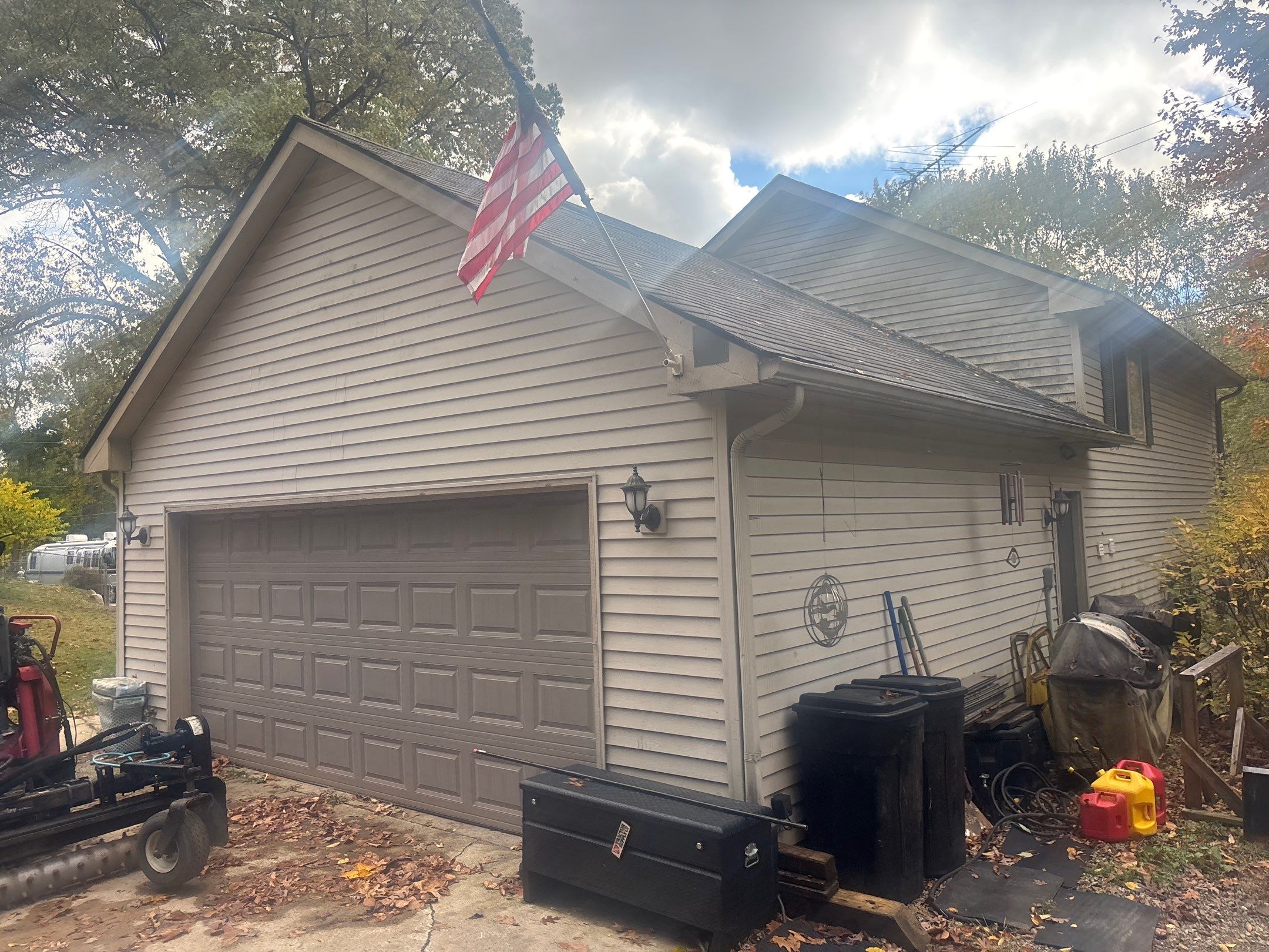 Roof Replacement using Owens Corning Driftwood by 180 Contractors