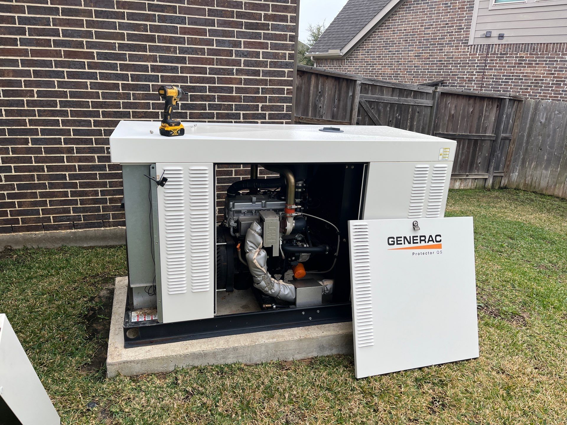 Residential Generac Standby Generator Maintenance and Inspection in Tomball by GenTex Elite Services