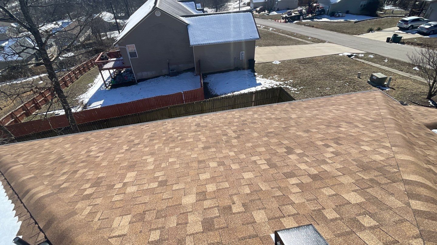 Residential Roof Replacement - Atlas Pinnacle Pristine Architectural Shingles - Color Morning Harvest  by Titan Commercial & Residential Roofing 