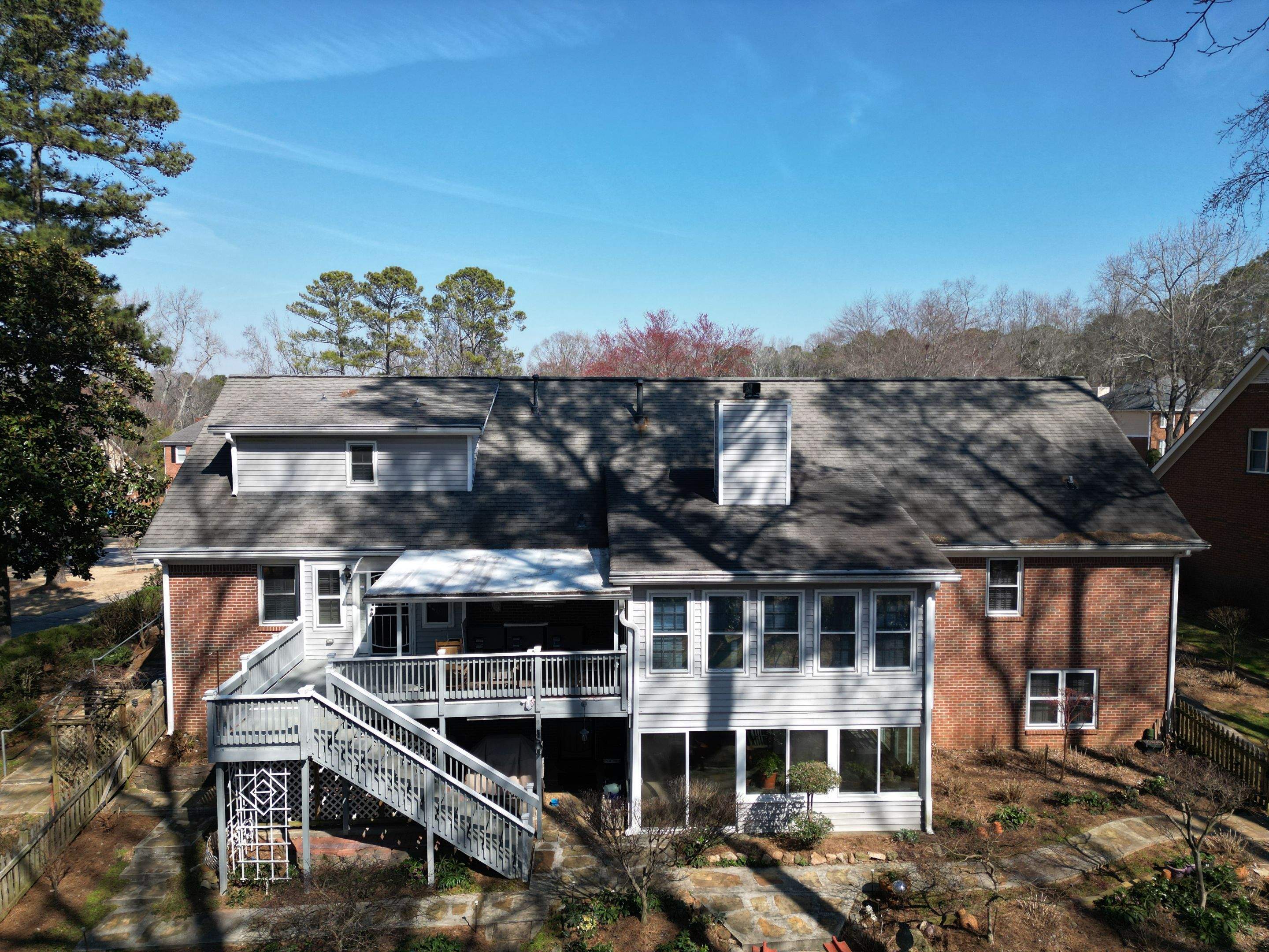 Roof Replacement Gutters & Downspouts by Deerfield Roofing LLC