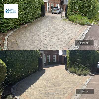 Roof, driveway & patio clean by Ges Exterior Cleaning ltd