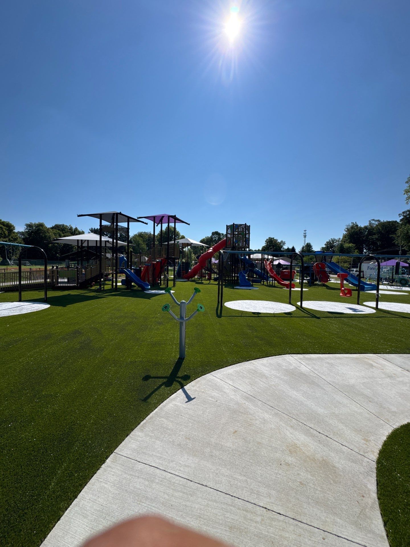 Lou Dennis Playground Grass by ForeverLawn NEIN/INDY