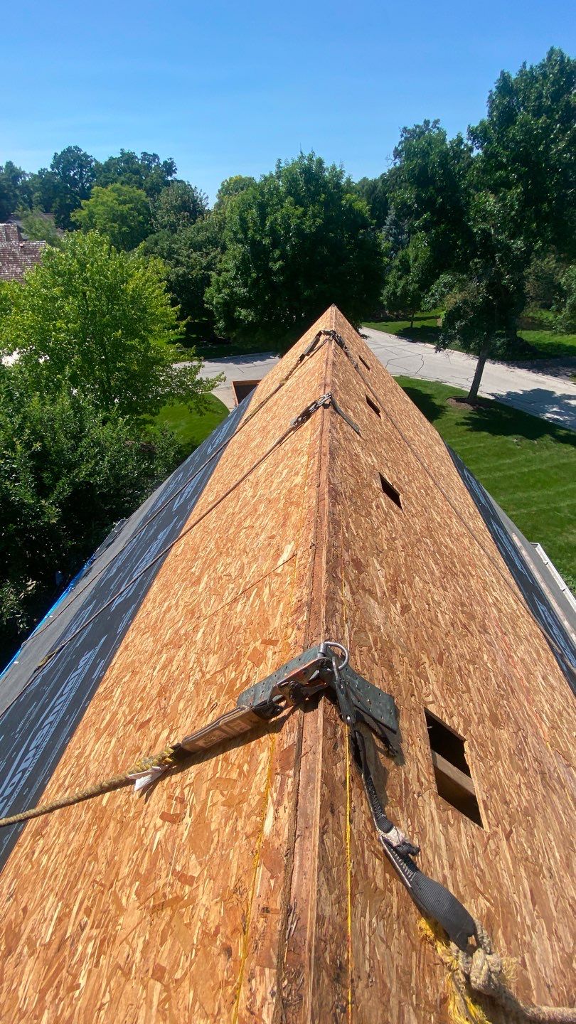 Asphalt Roof Installation  by Custom Installations
