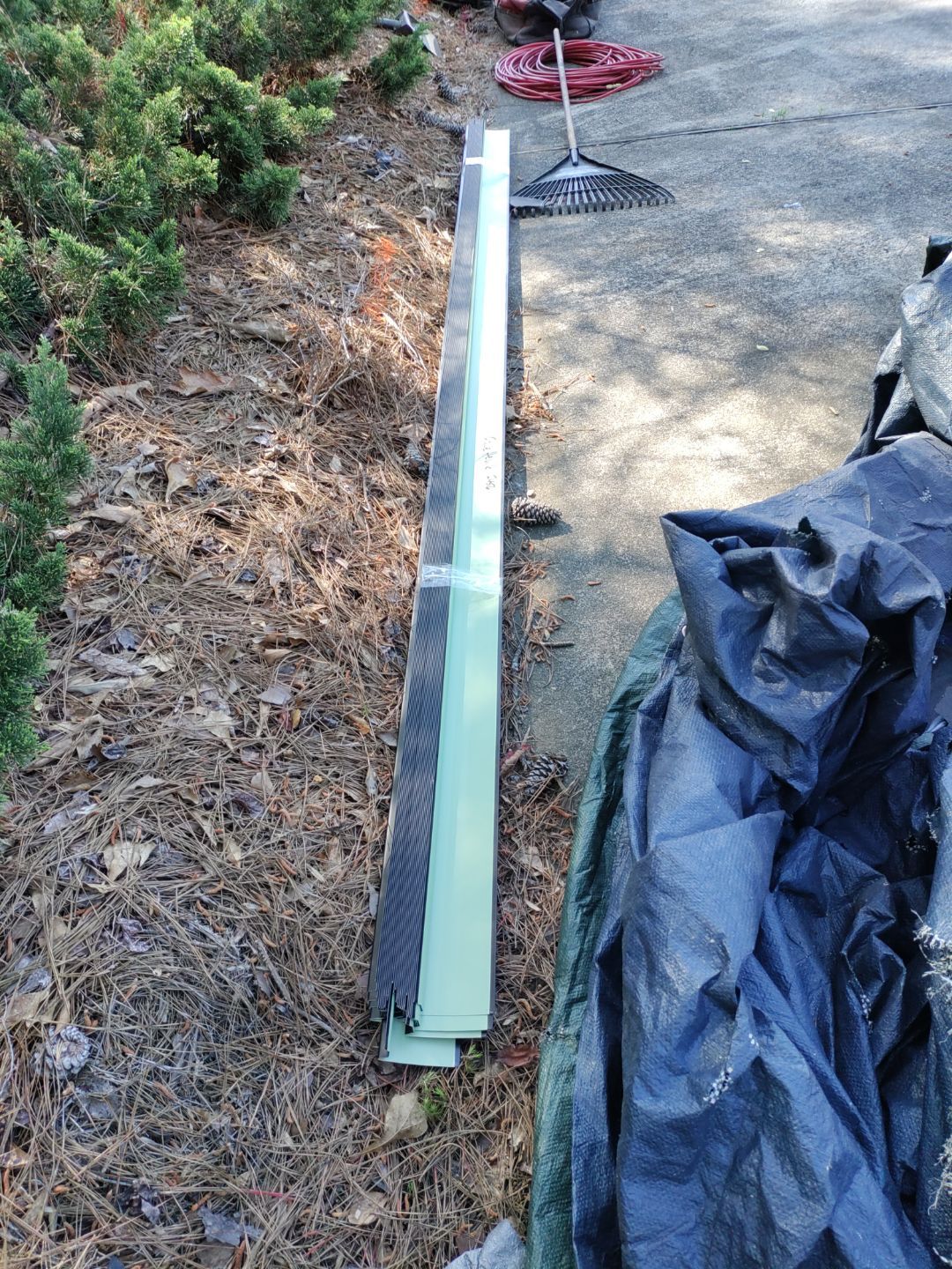 Pool House Roof Replacement using Owens Corning Onyx Black by Inspector Roofing and Restoration