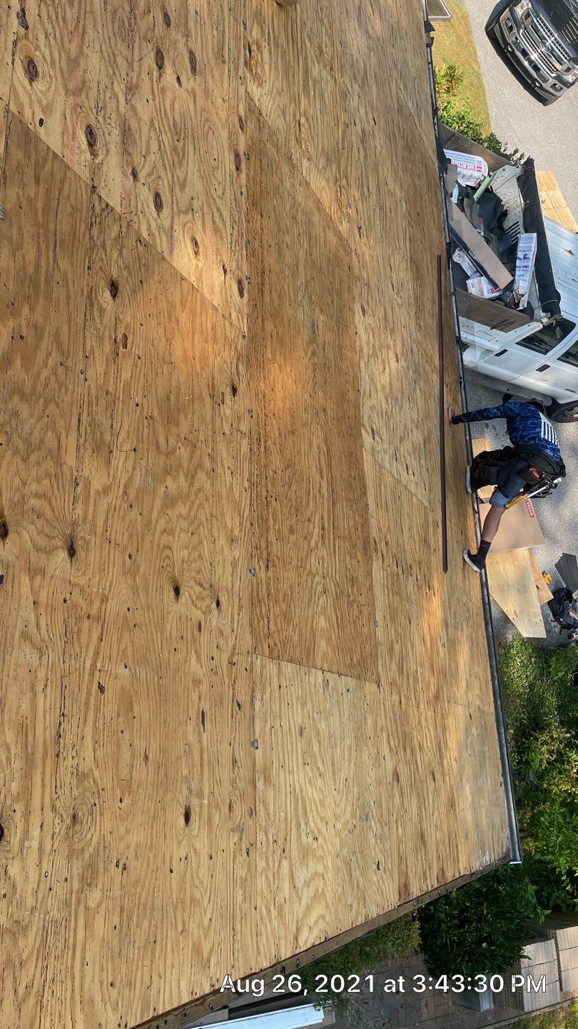 Roof Replacement using GAF Timberline HDZ by American Home Contractors