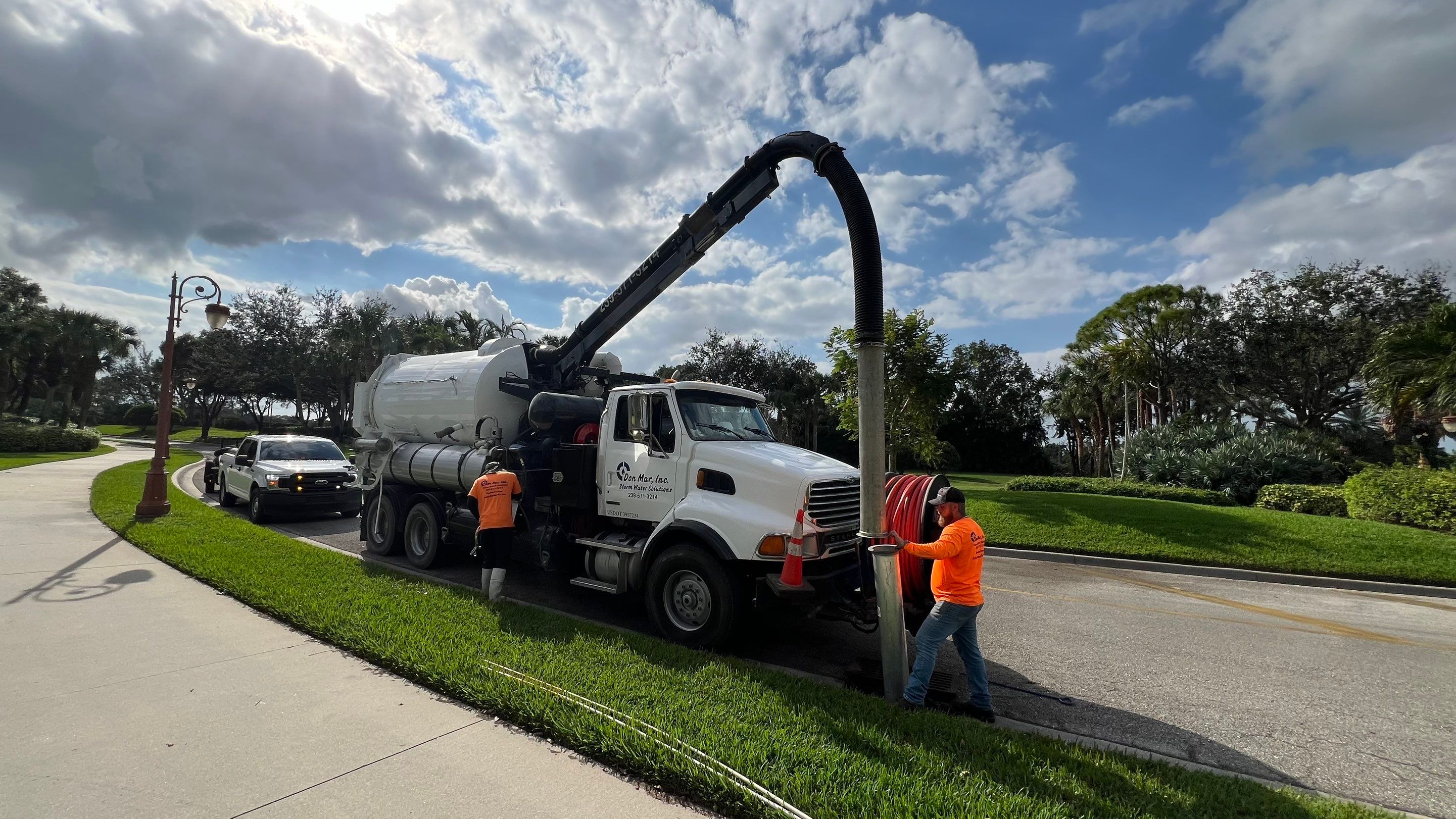 Community Stormwater System Catch Basin Cleaning by Don Mar, Inc. Storm Water Solutions