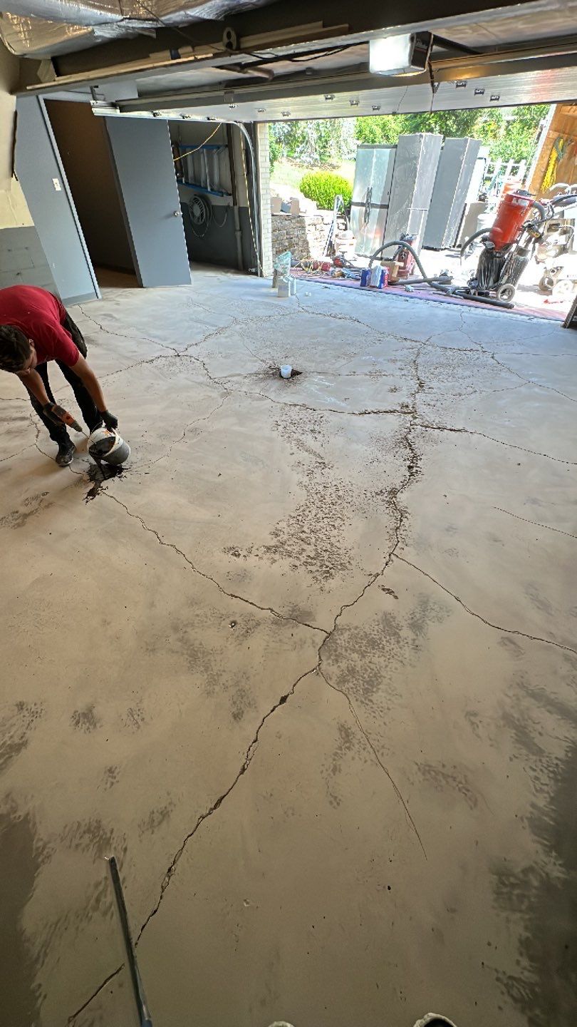 Garage + Porch + Steps Project in Pittsburgh by Floors in a Day, Inc