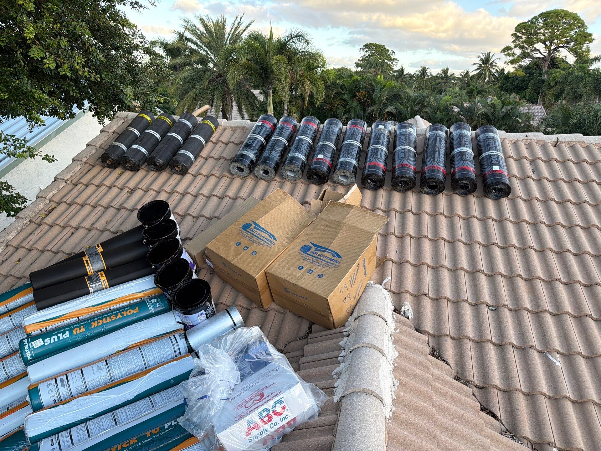 Residential Roofing Installation using WestLake Roofing Tile by BLUES BROTHERS CONSTRUCTION CORP