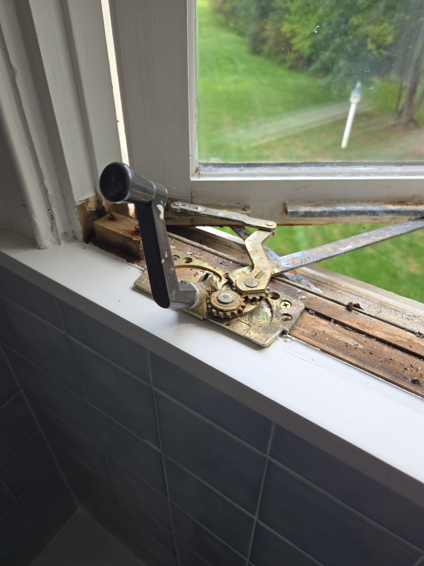 Bathroom Window Rot Repair by A Step Above Handy LLC