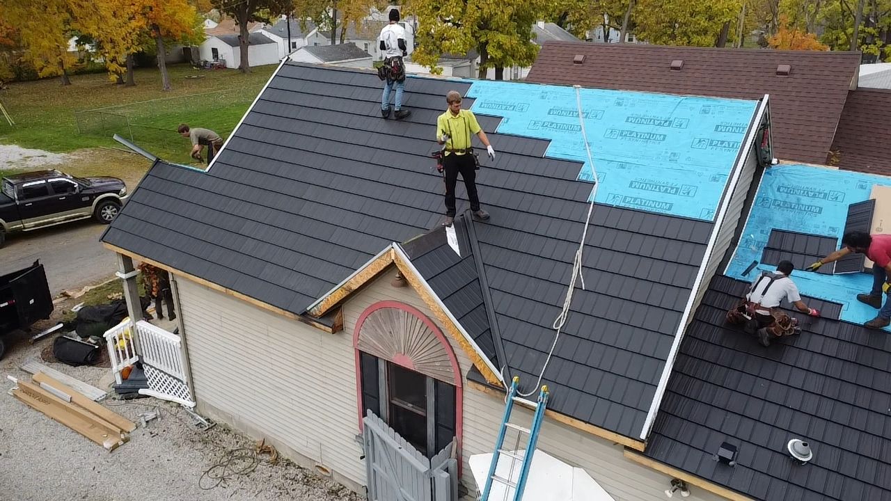 Full Tear-Off Metal Shake Roof Installation – Fort Wayne, IN by 4Ever Metal Roofing