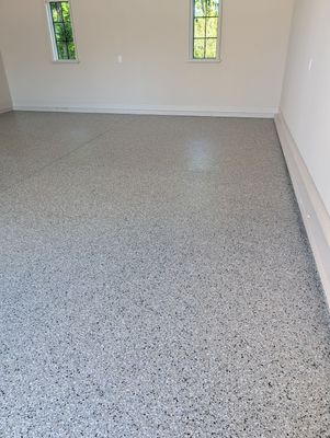 Garage Floor Coating using Cabin Fever