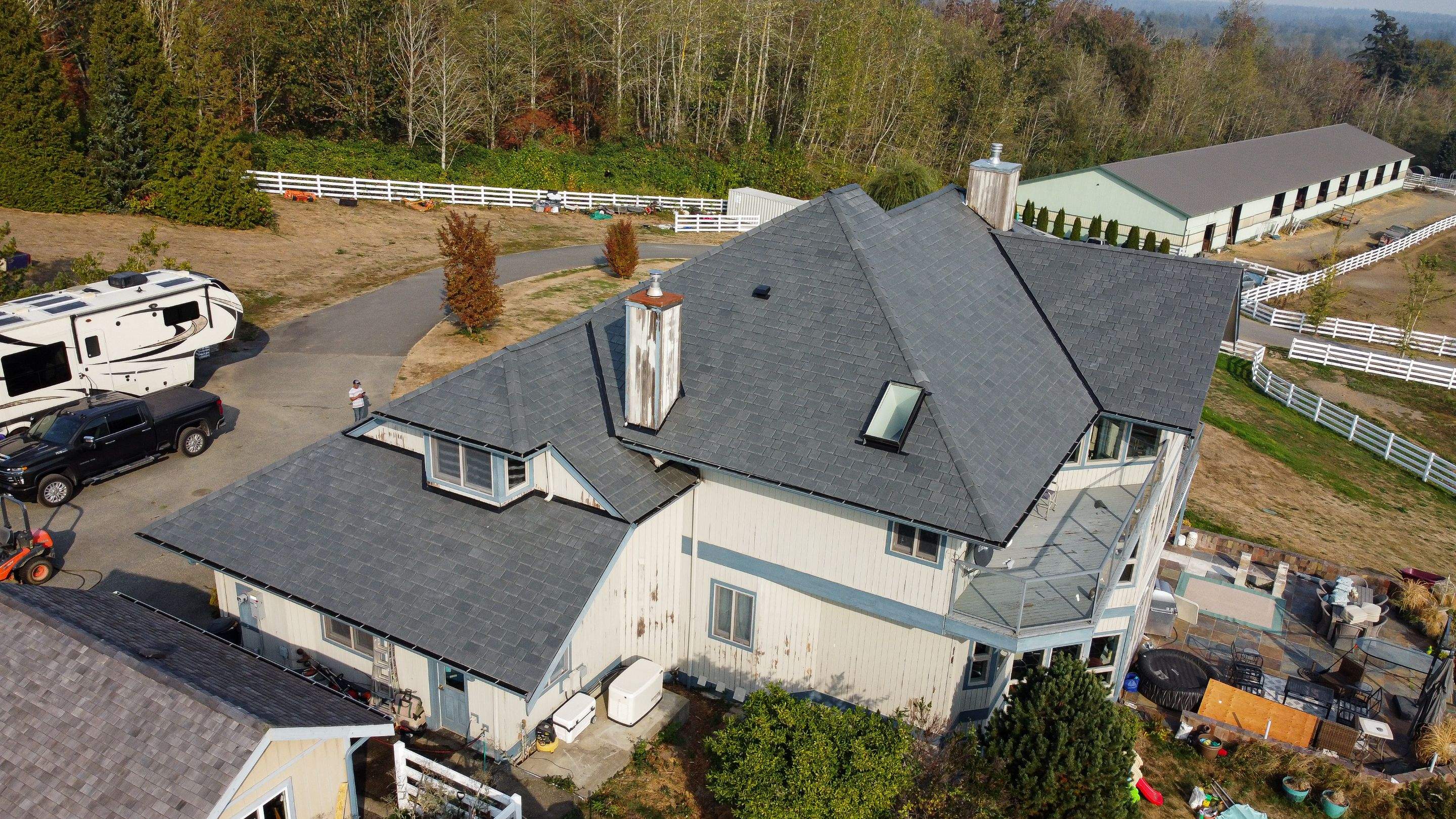 Custer | DaVinci Multi-Width Slate Project by Roofscapes NW