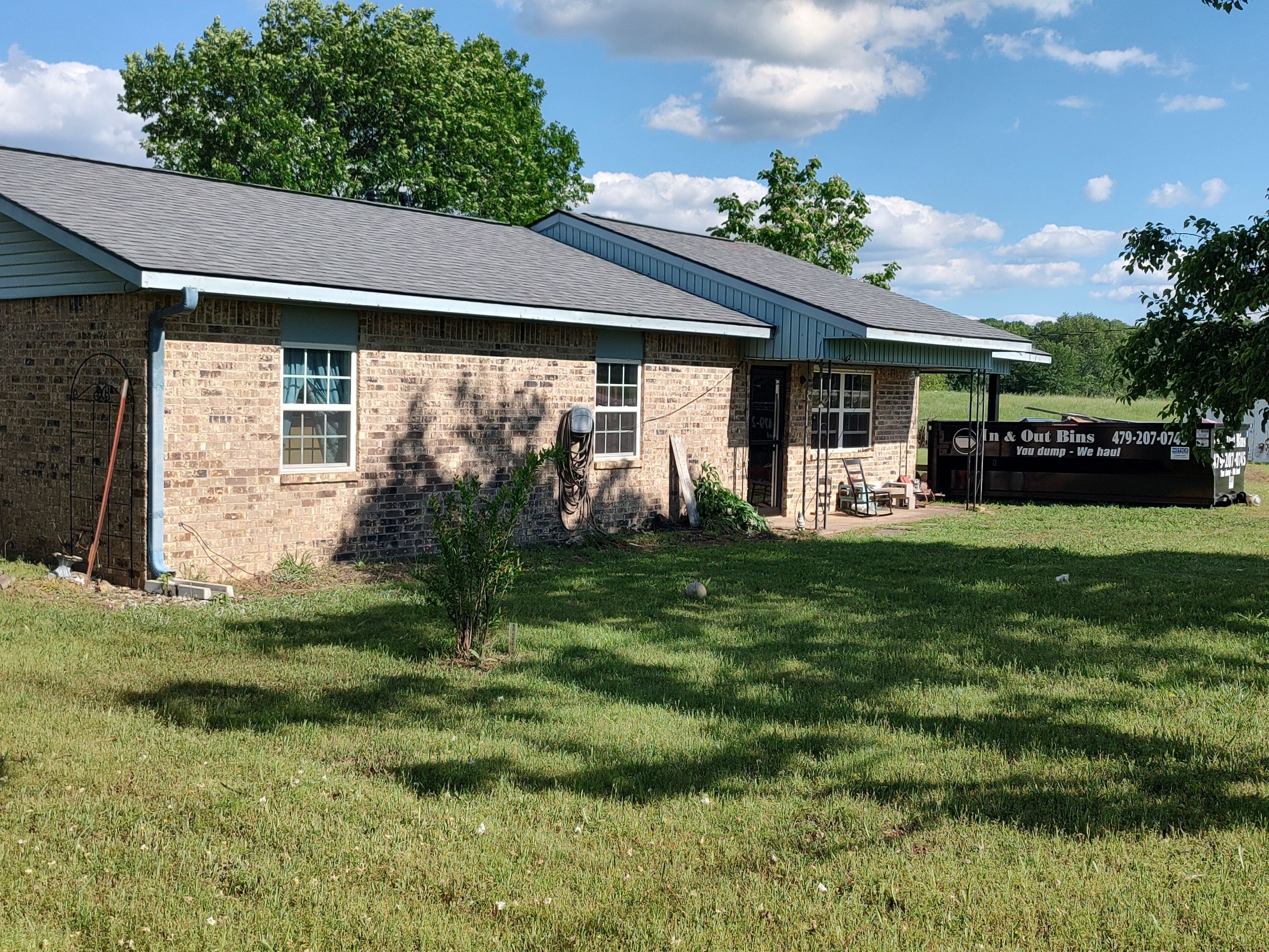 Roof replacement & Storm Door by In & Out Construction & Remodeling, LLC