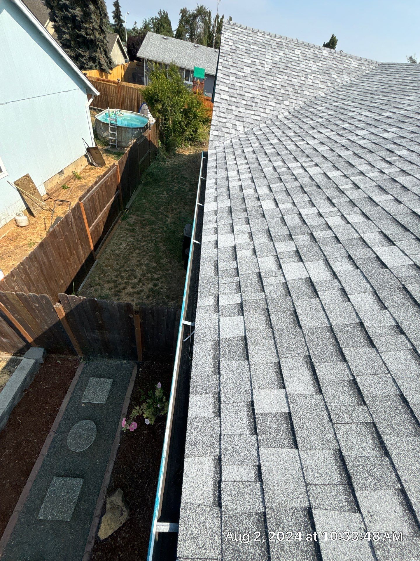 Residential Reroof using Owens Corning Duration Shingles in Sierra Gray. by BEST Roofing & Waterproofing
