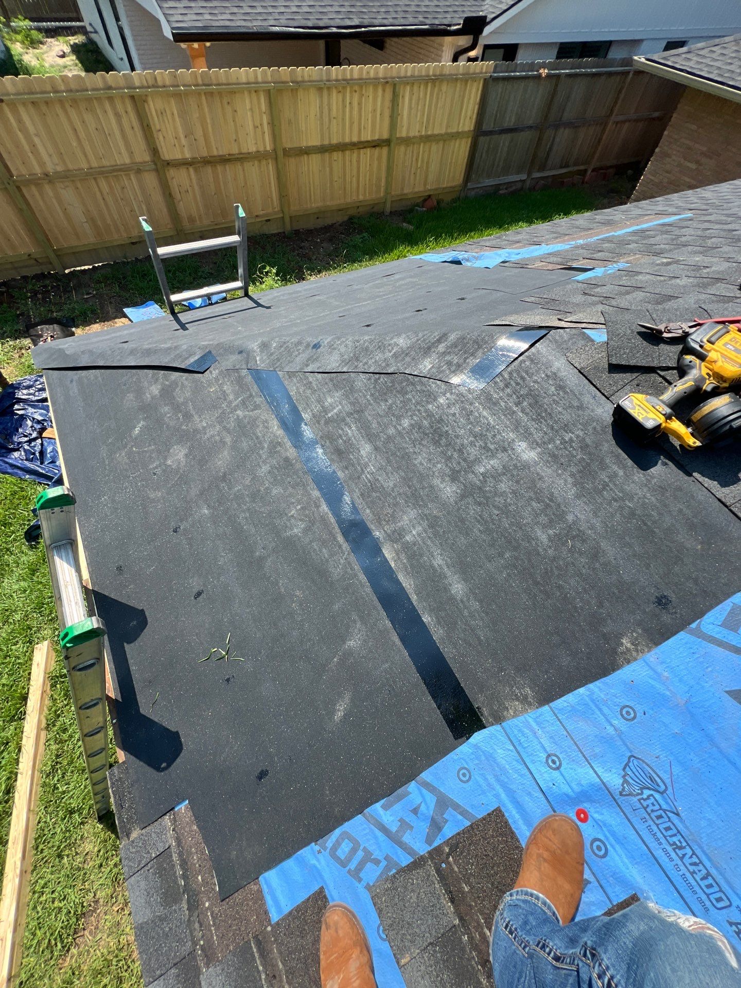 Residential Roofing Repair using Owen's Corning Duration (Lifetime) Shingles by Roof Repair Services LLC