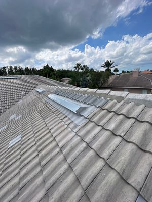 Residential Roofing Repair using Concrete Roof Tile