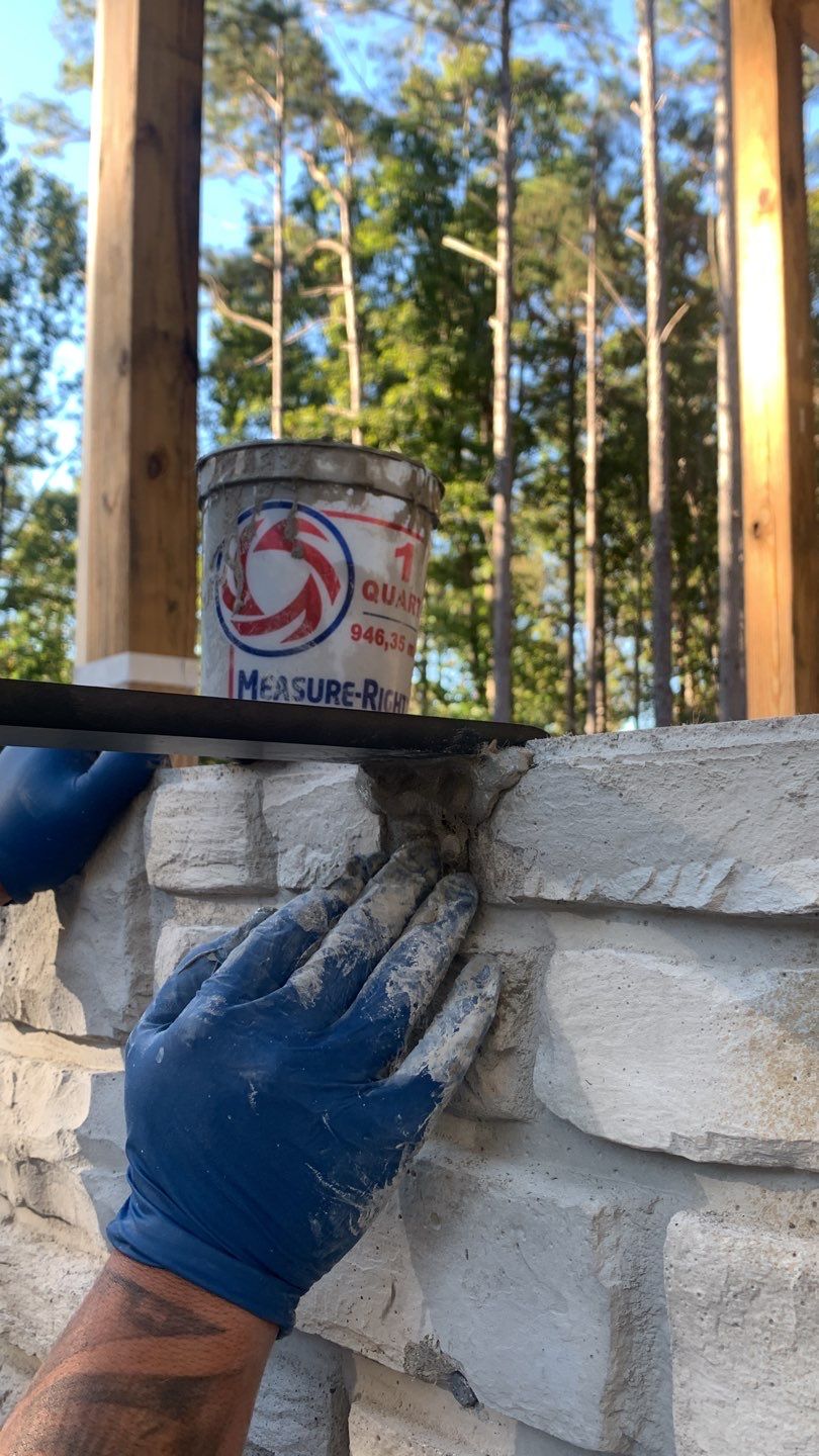 Outdoor Kitchen using Clifrock Panels by Xtreme Concrete Services