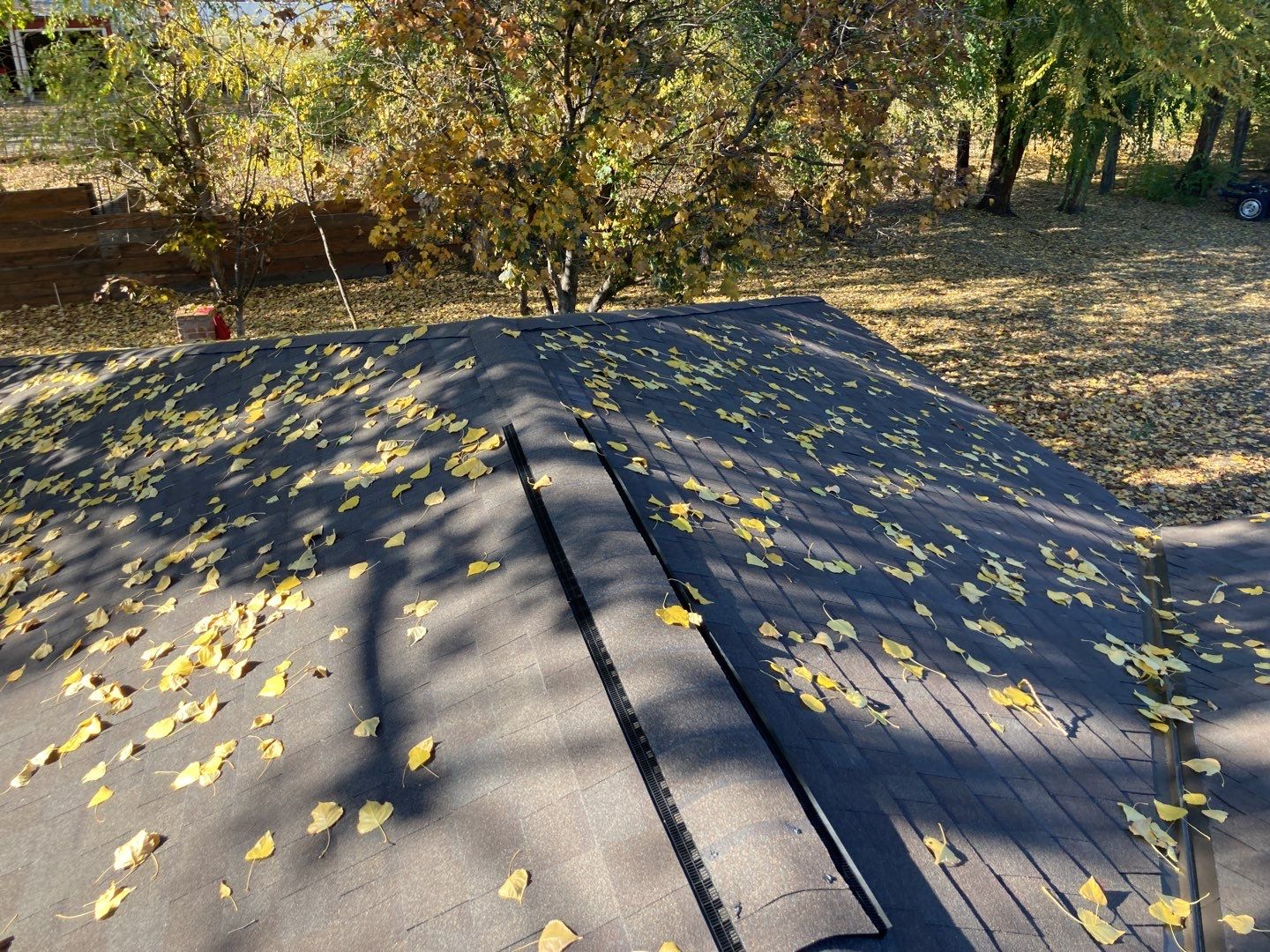 Shake removal and reinstallation of Owens Corning Oakridge in Teak by ID Roofing LLC