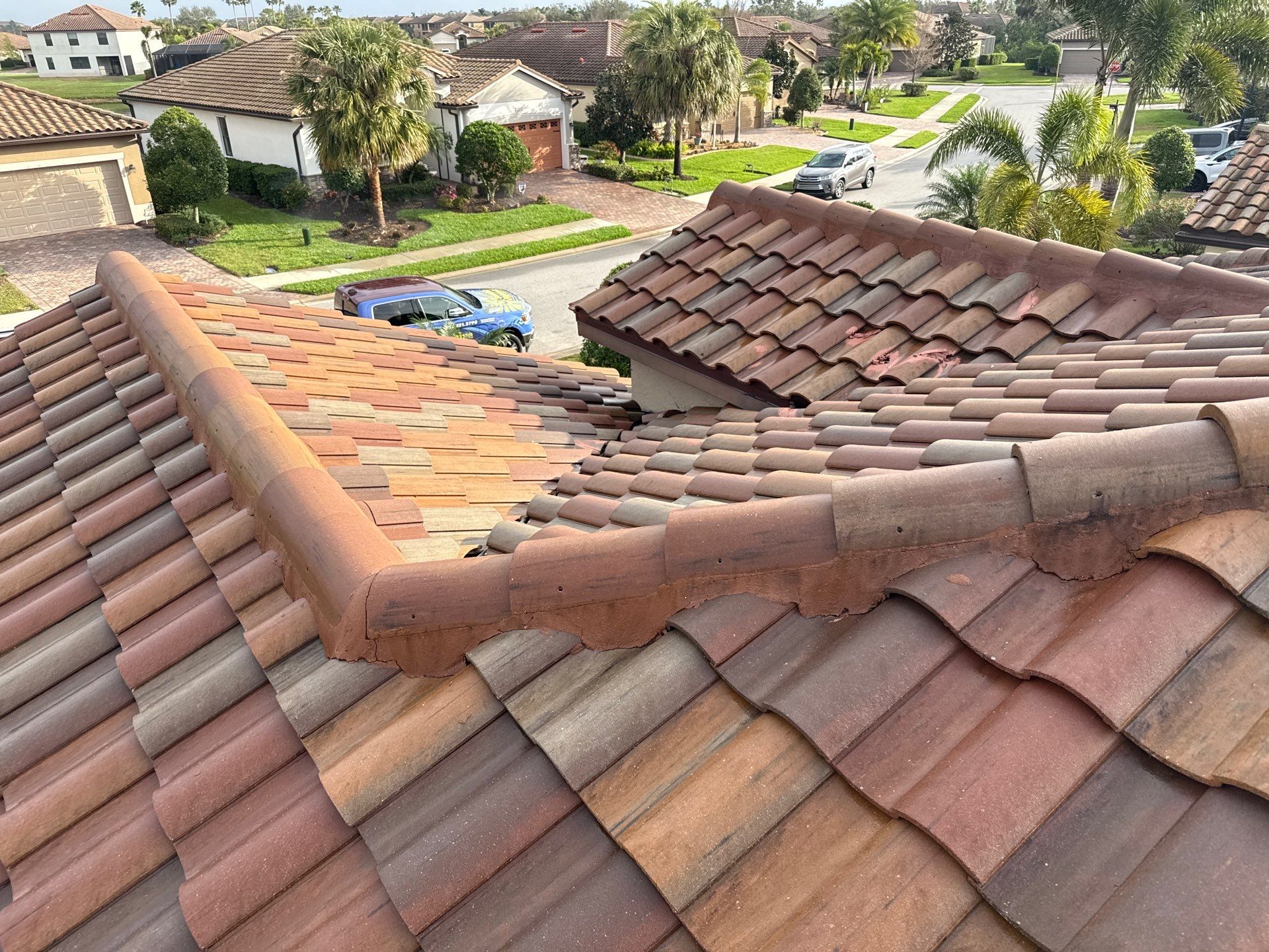 Paver Pool Deck, Driveway & Concrete Tile Roof Cleaning in River Strand, Bradenton, FL | Sunshine AquaWash by Sunshine AquaWash