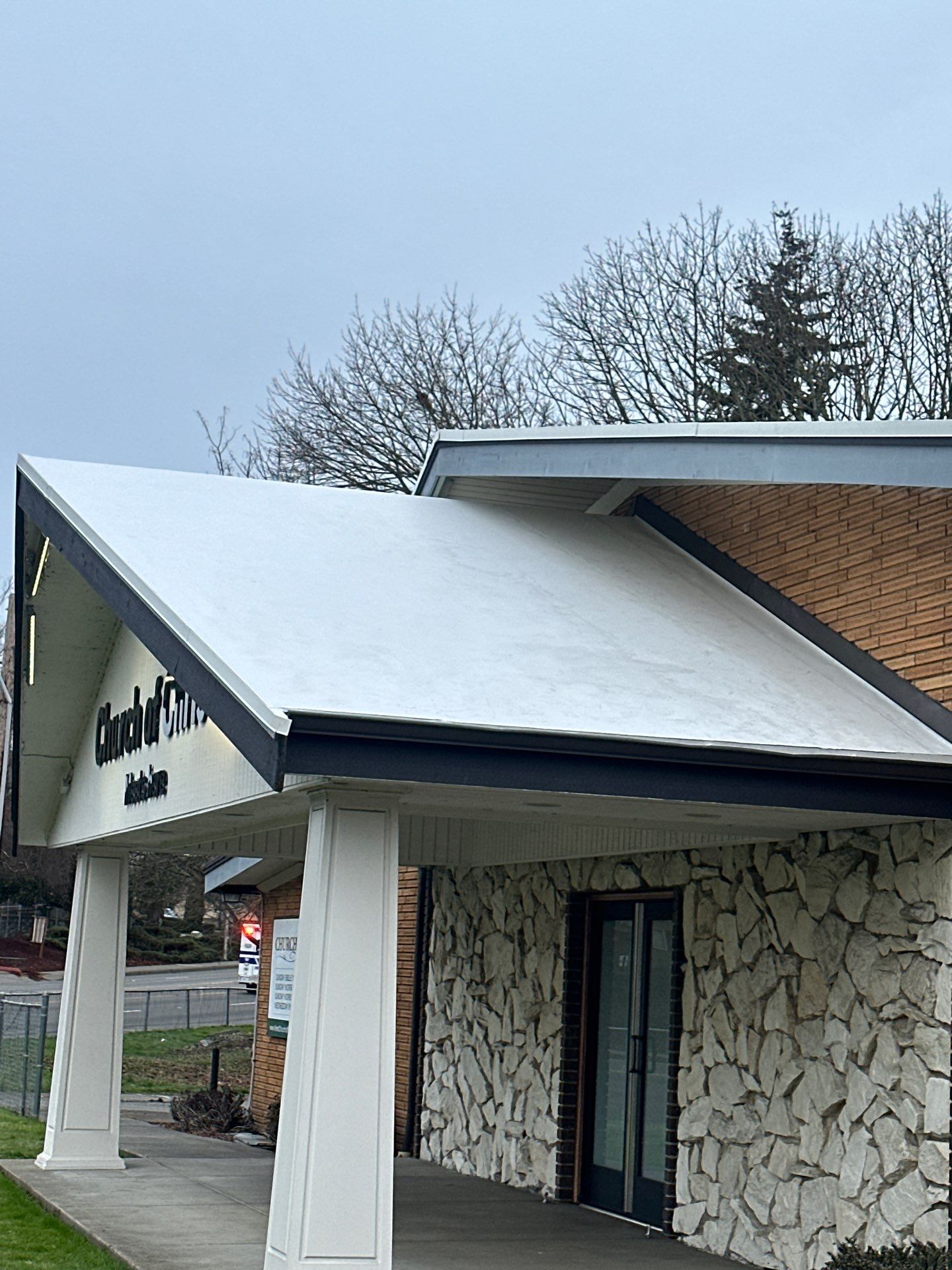 Kent Church - Reroof Project (Overlay) by Fields Roof Service Inc