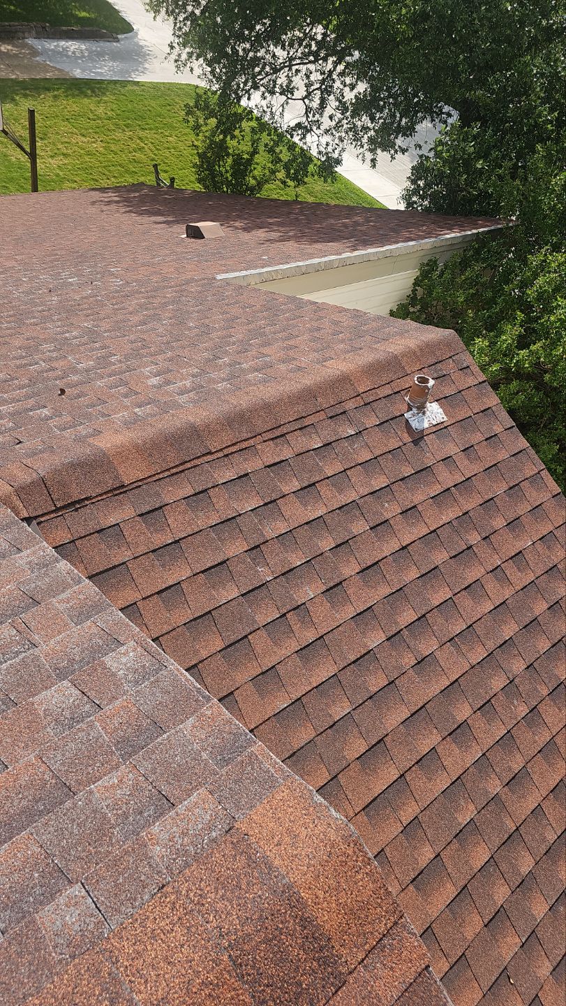 Lake Highlands Roof Replacement Below 4/12 Pitch by Bert Roofing Inc