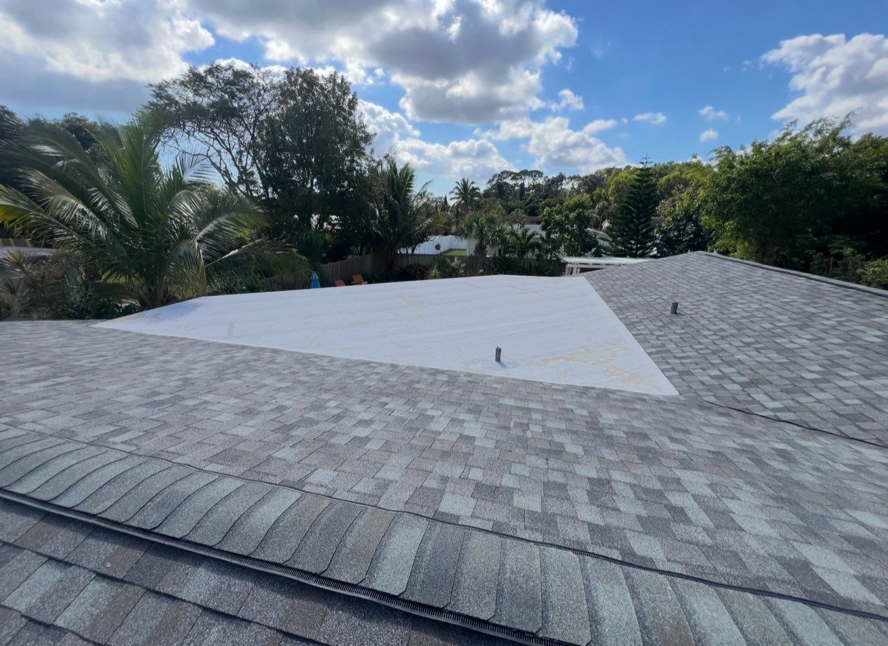 Shingle Roof Replacement and Exterior Fascia Repair in Boca Raton by Aastro Roofing