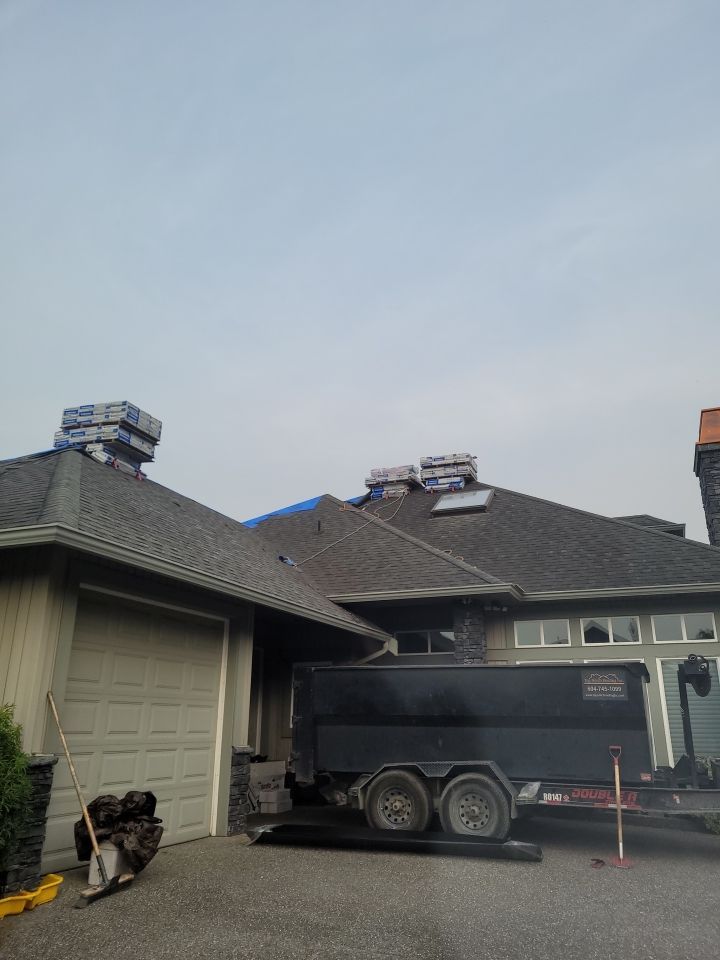 Residential Roofing Installation using Malarky Vista Shingles by Top Notch Roofing Inc