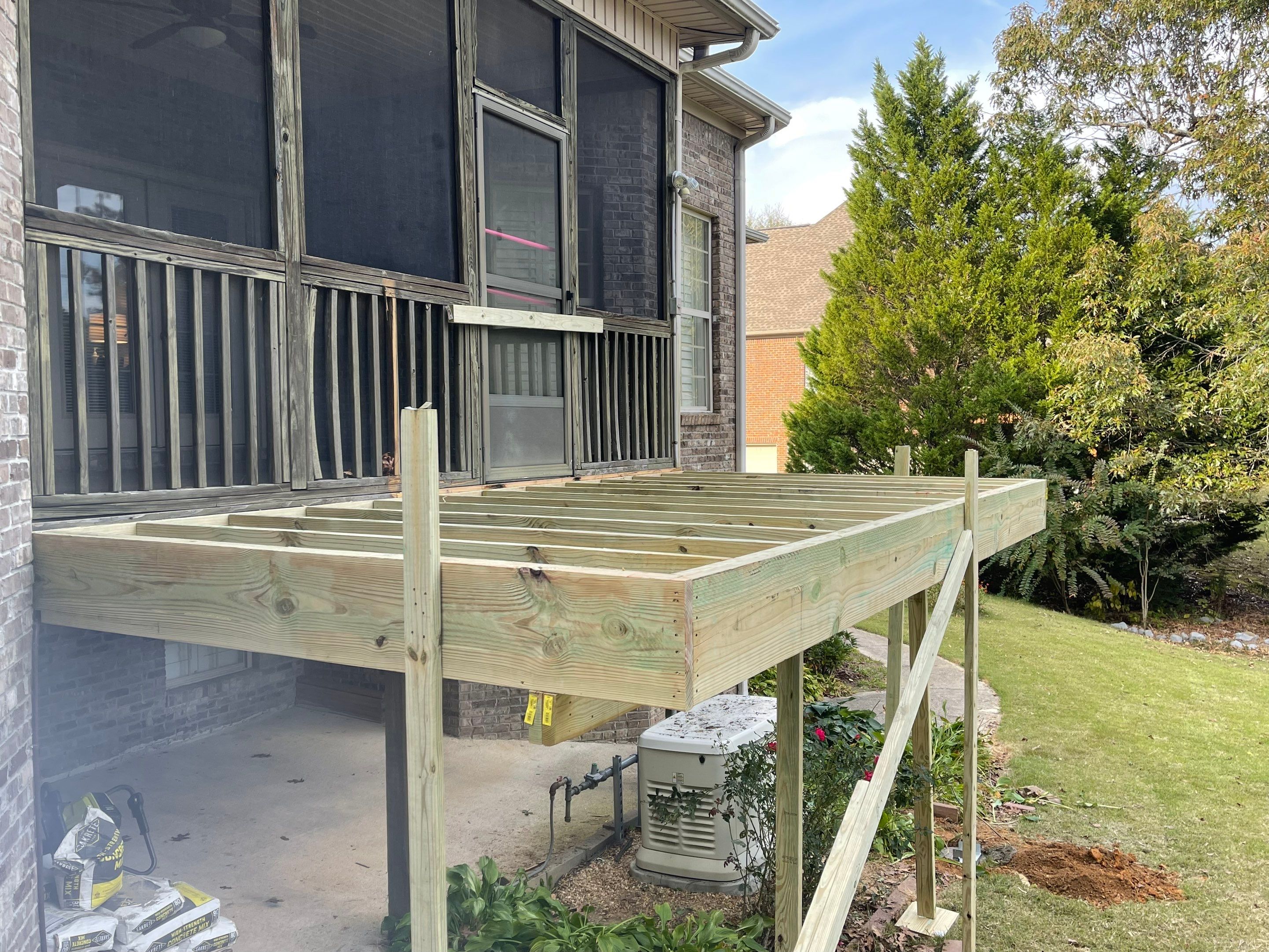 Timber Lake - Deck / Screened Porch by Pillar and Pine