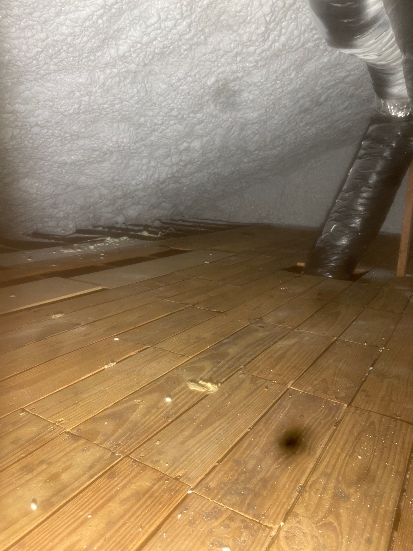 Basement Exterior Walls using Crawl Space Liner by NYS Foam & Energy