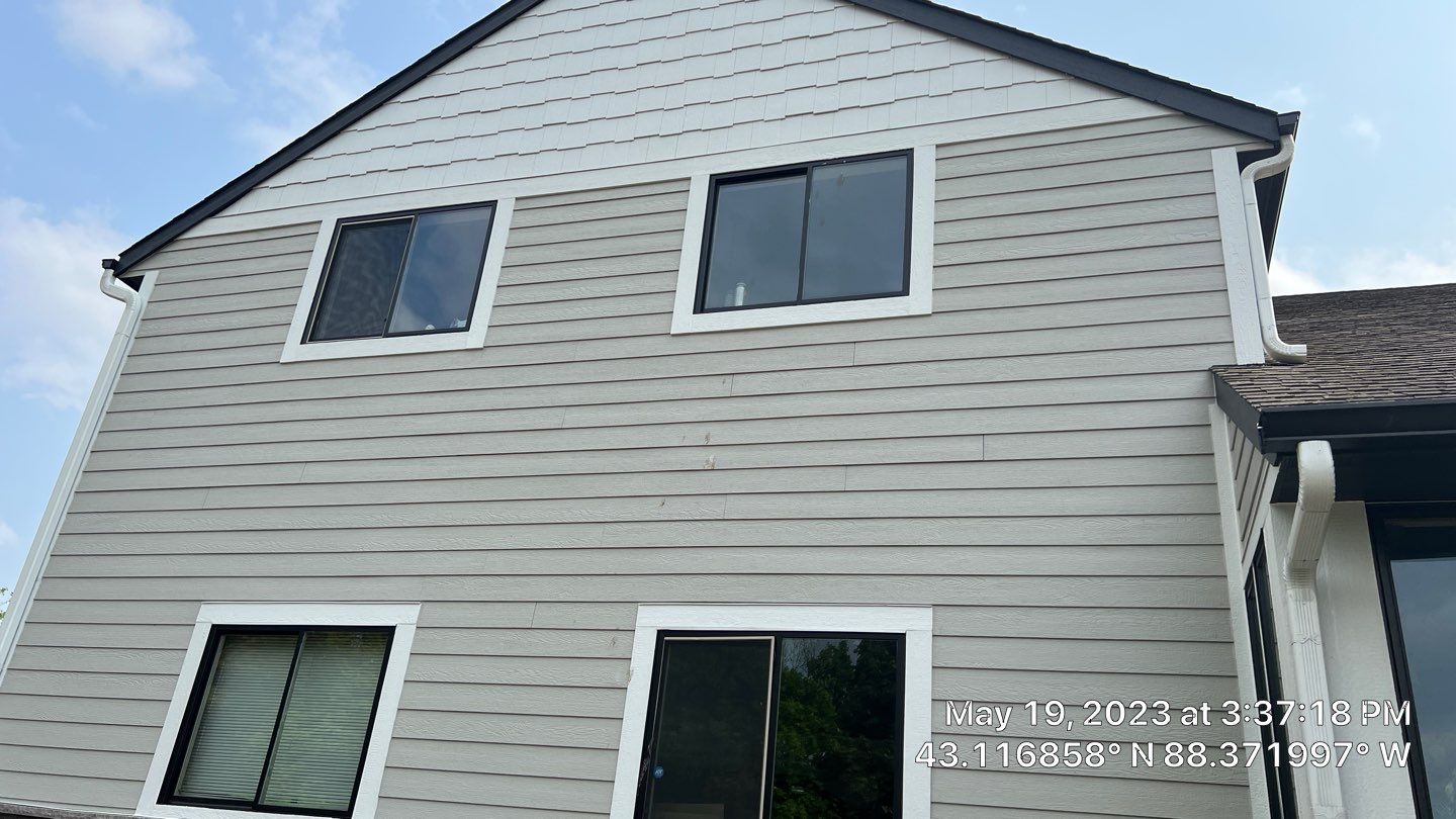 Siding Installation using LP Smart Siding by Total Restoration Services