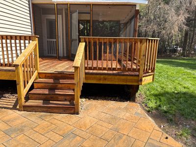 Deck using Wood Sealant