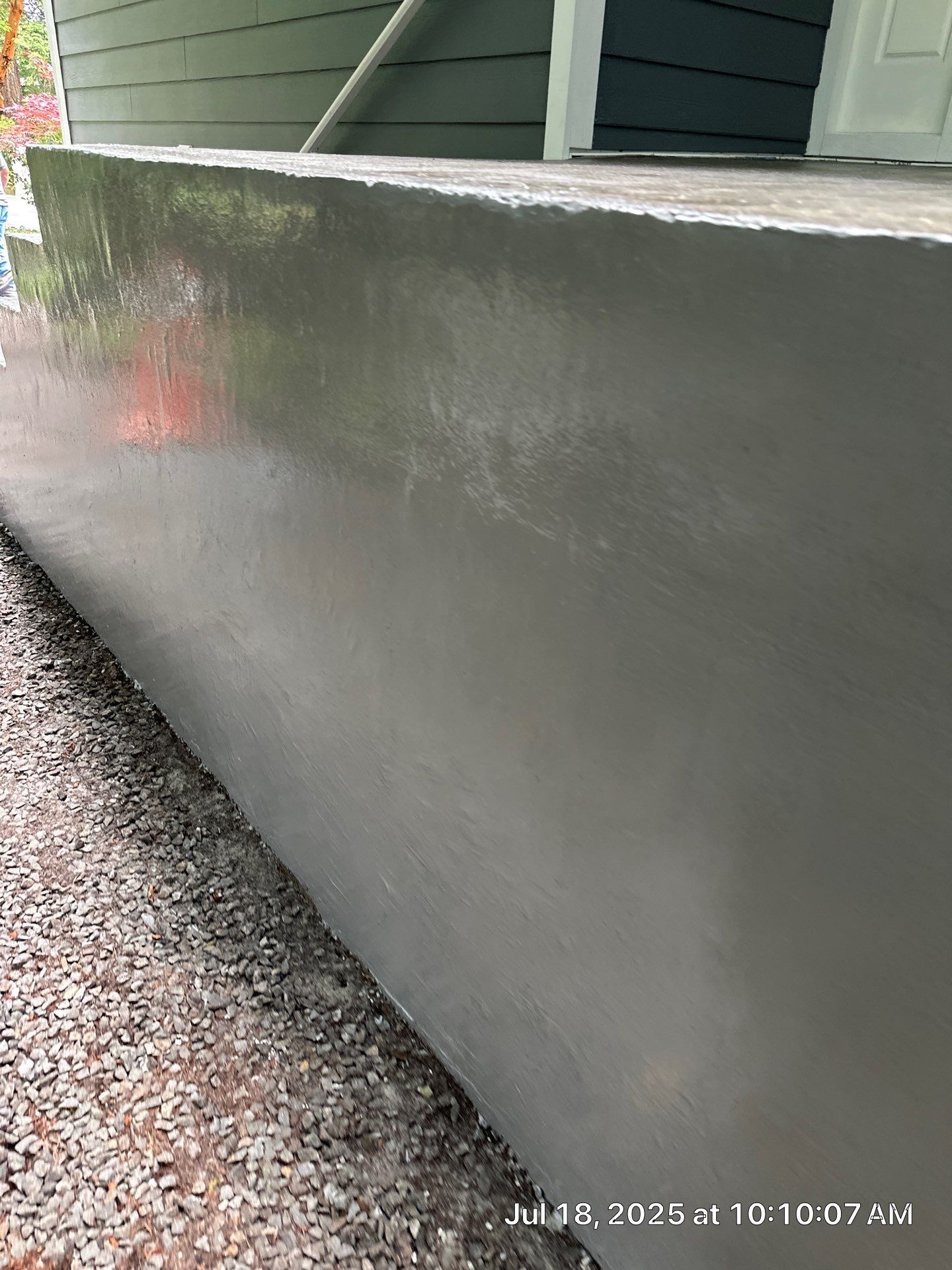 Epoxy Stairs & Sealcoat Driveway Application by Jireh Asphalt & Concrete Inc 