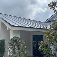 24ga 1" Nail-Strip Dark Bronze  by Total Roofing System The Metal Roof Experts