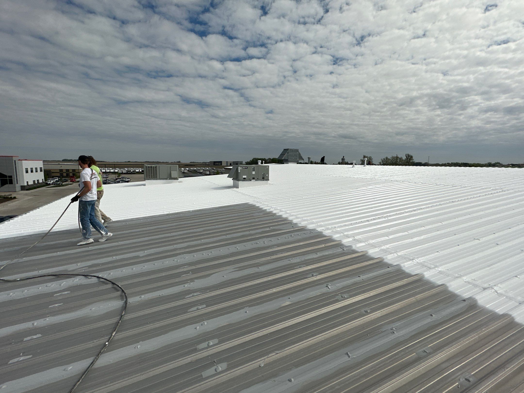 Metal Roof Restoration - David City, NE by Tillotson Enterprises