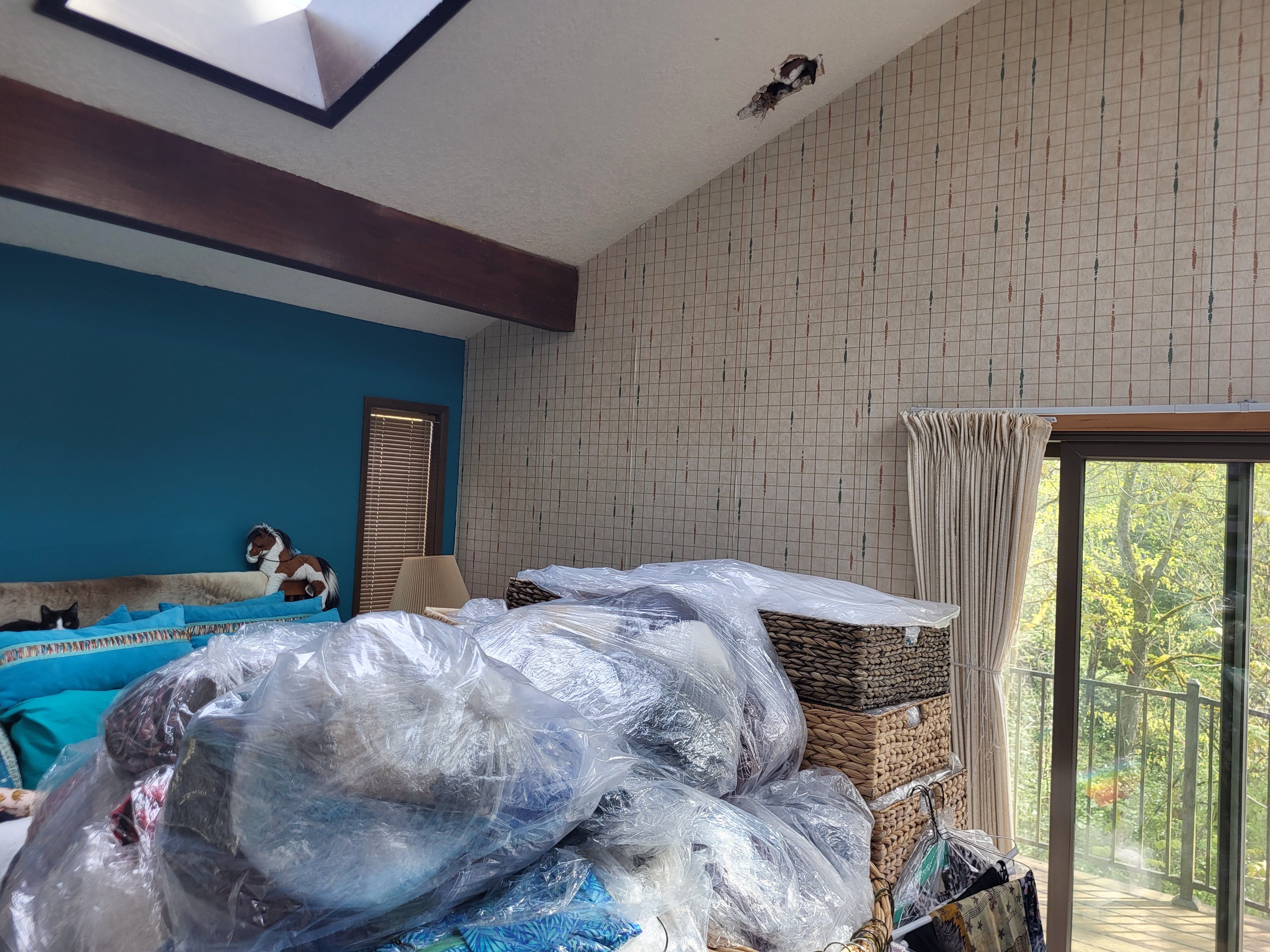 Portland Residential Exterior Renovation and Interior Drywall Repairs by American Made Construction 