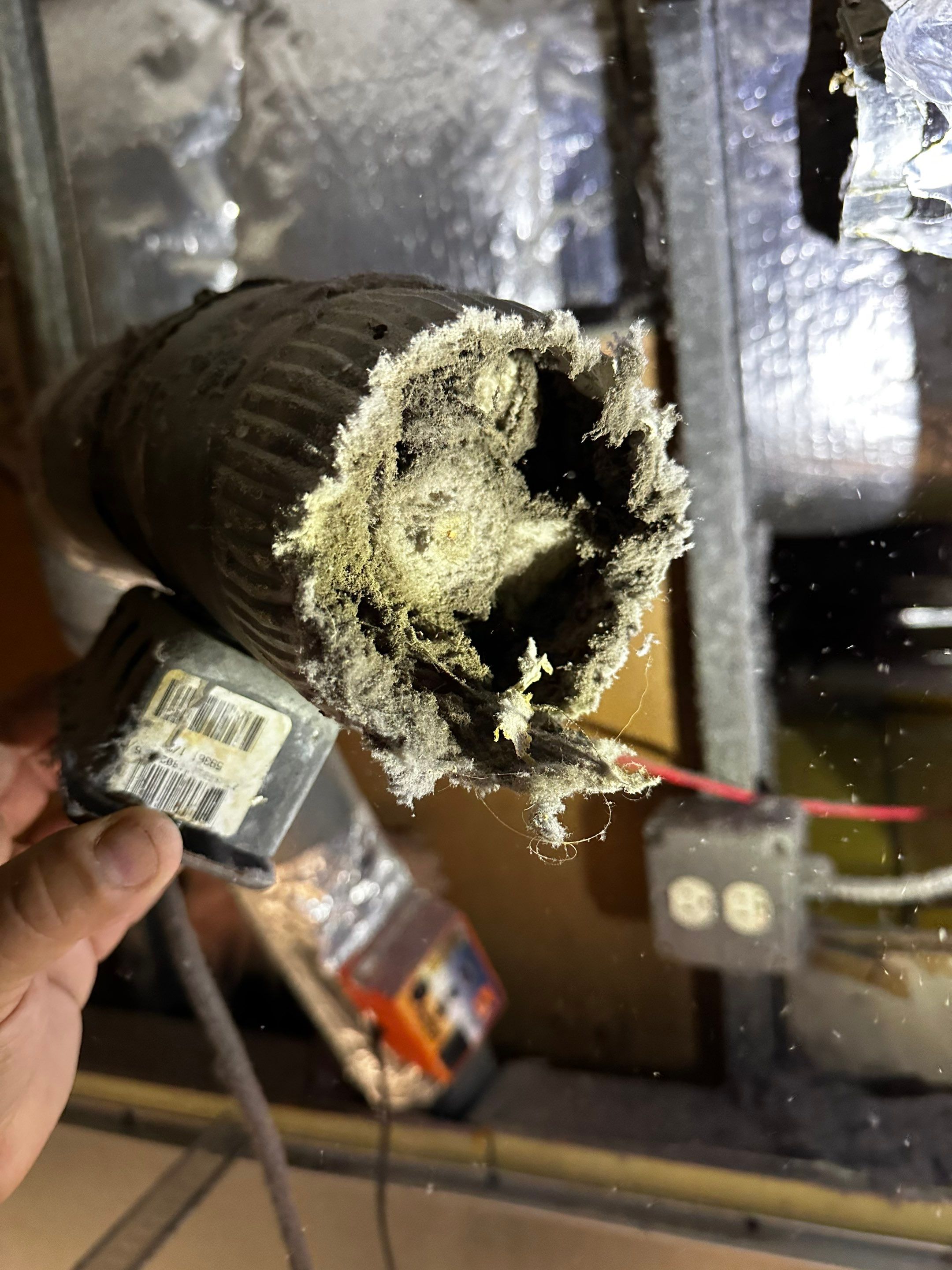 Installed new Dryer Vents & Recessed Cabinets by Peach State Dryer Vents & Air Ducts